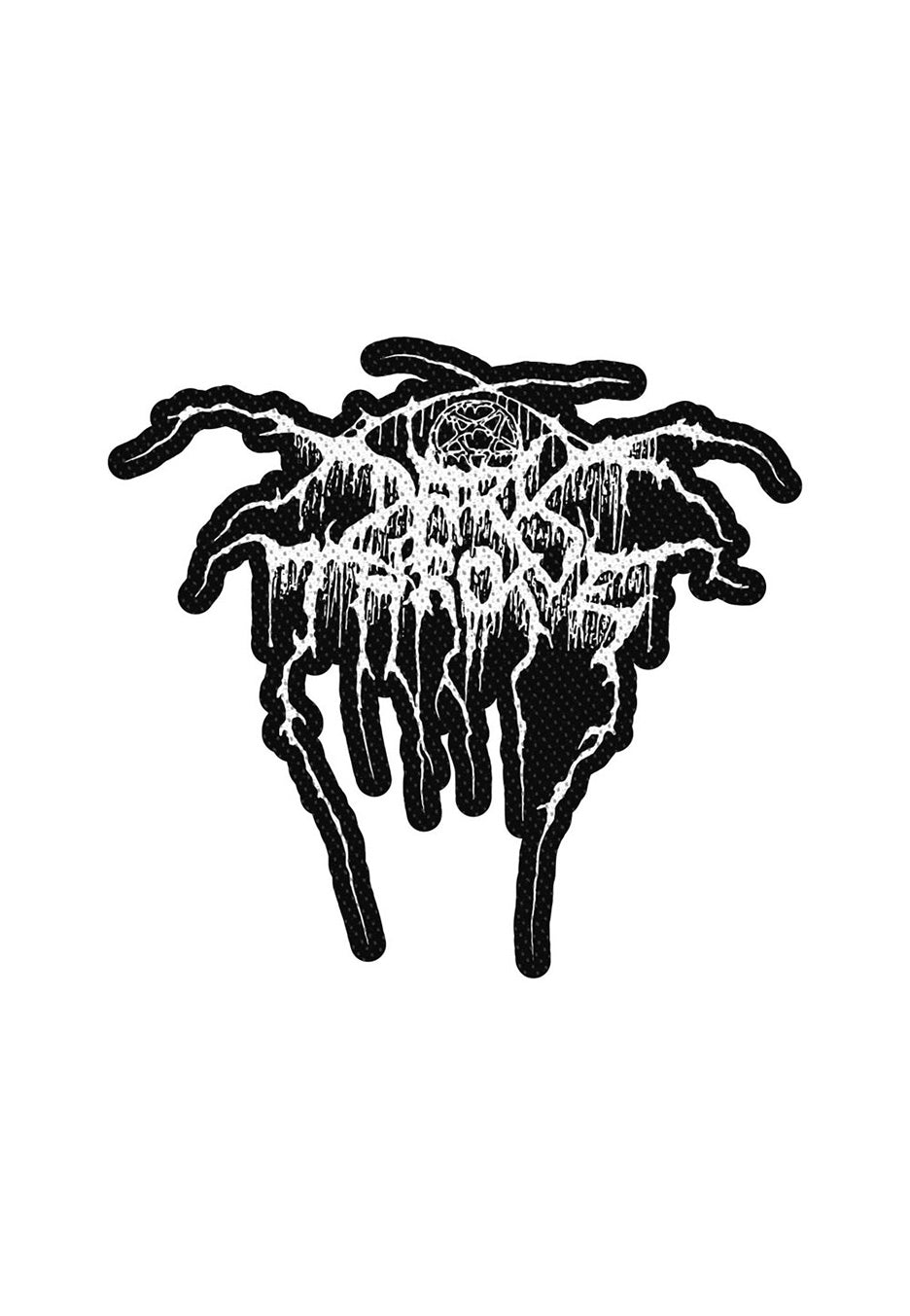 Darkthrone - Logo Cut Out - Patch | Neutral-Image