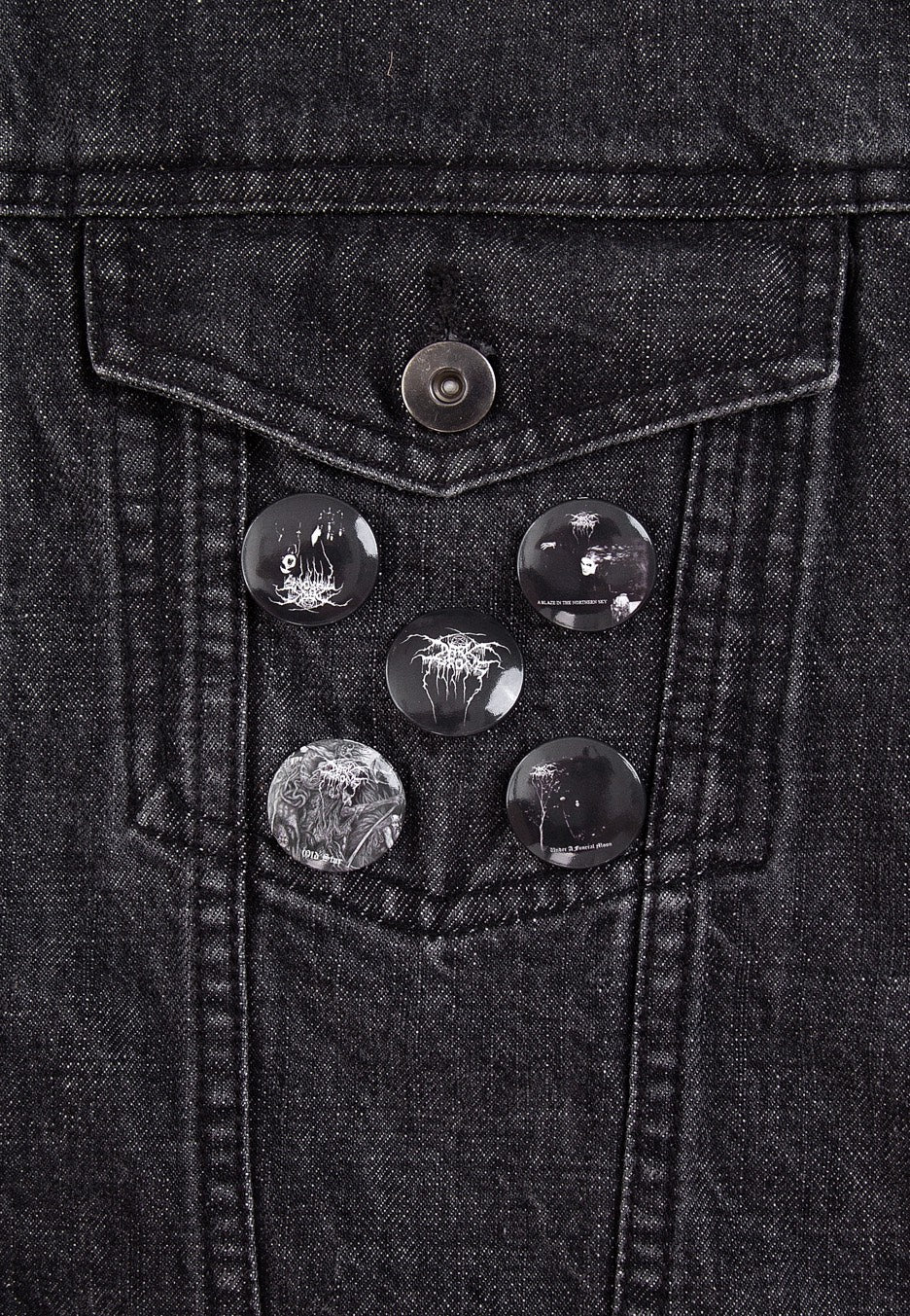 Darkthrone - Old Star Pack Of 5 - Button Set | Neutral-Image