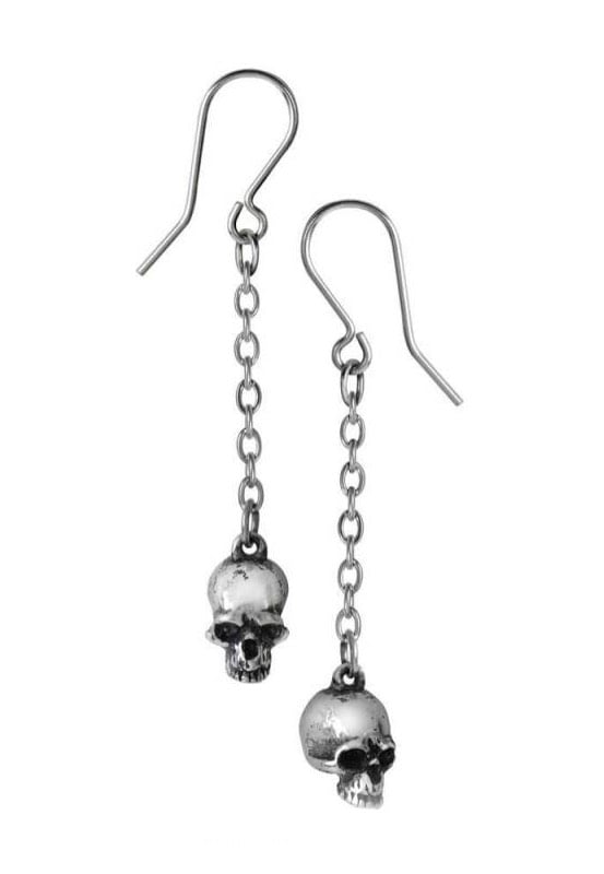 Alchemy England - Deadskull Silver - Earrings | Neutral-Image