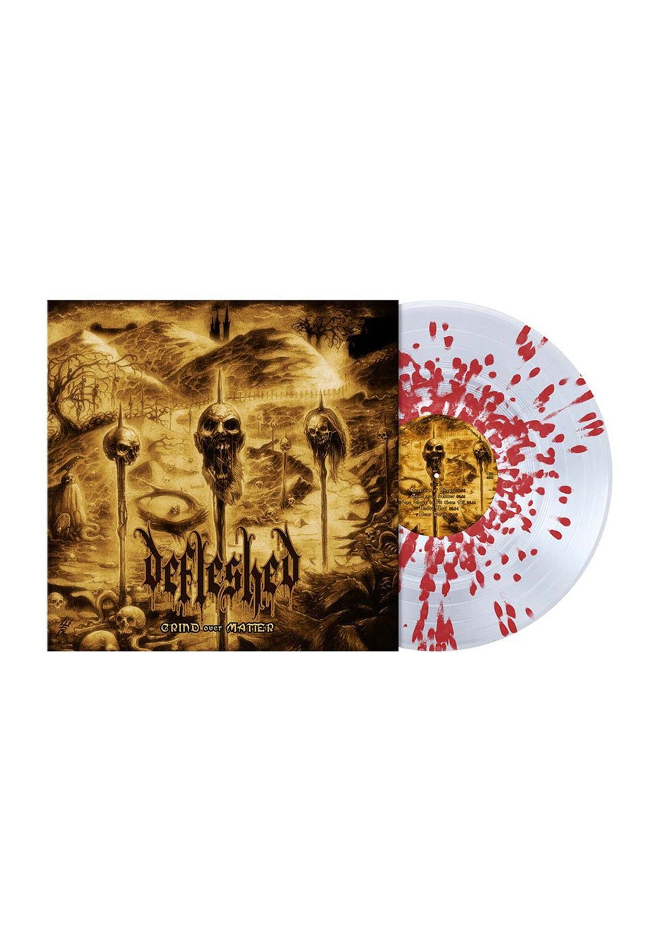 Defleshed - Grind Over Matter Blood - Splattered Vinyl | Neutral-Image