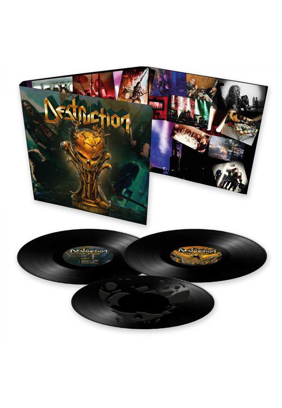 Destruction - Live Attack - 3 Vinyl | Neutral-Image