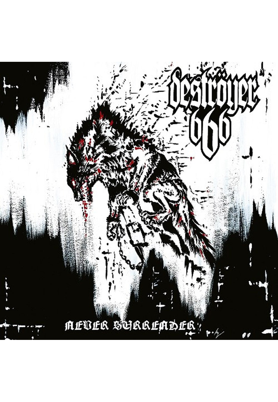 Deströyer 666 - Never Surrender White - Colored Vinyl | Neutral-Image