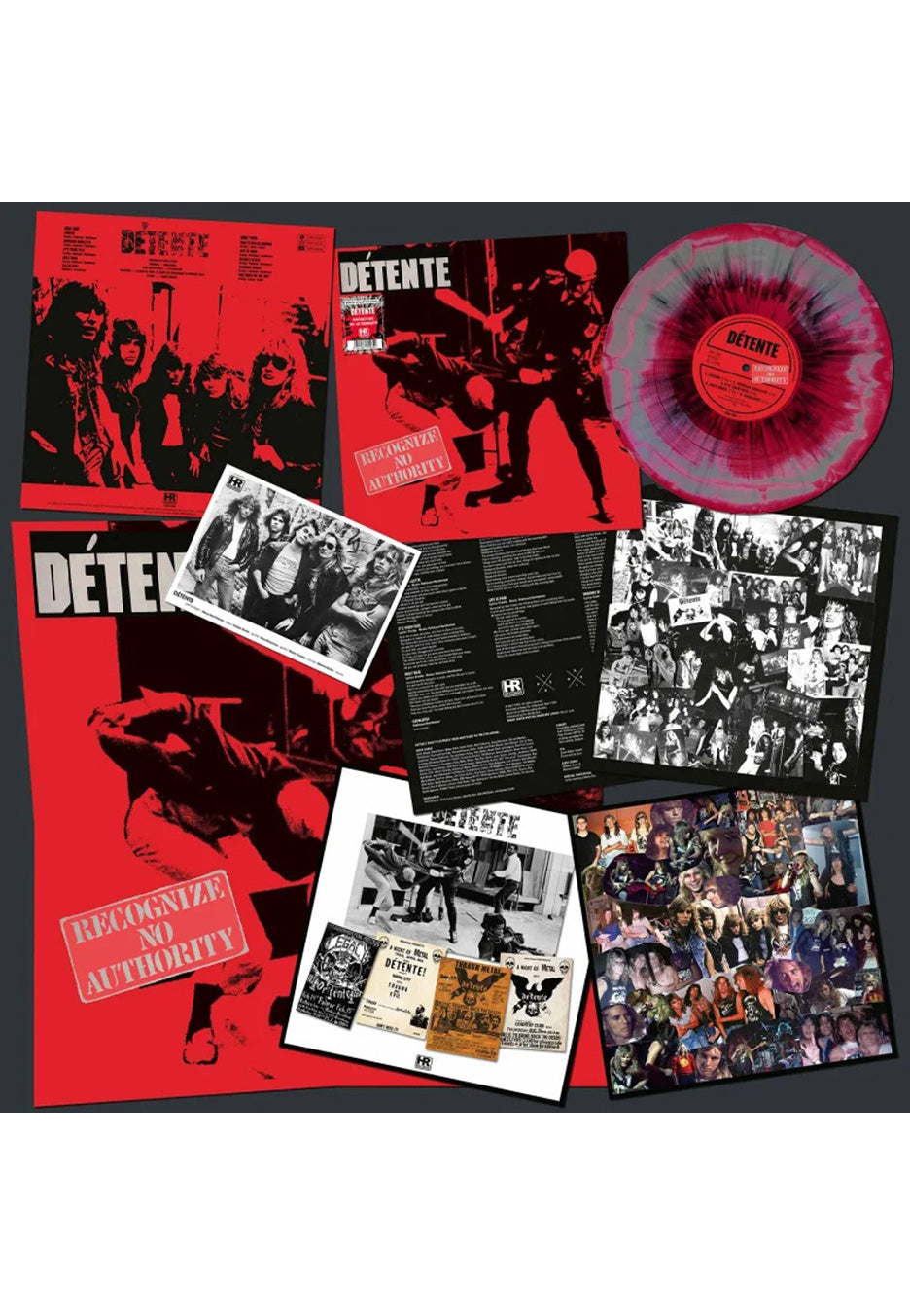 Détente - Recognize No Authority Mixed - Splattered Vinyl | Neutral-Image