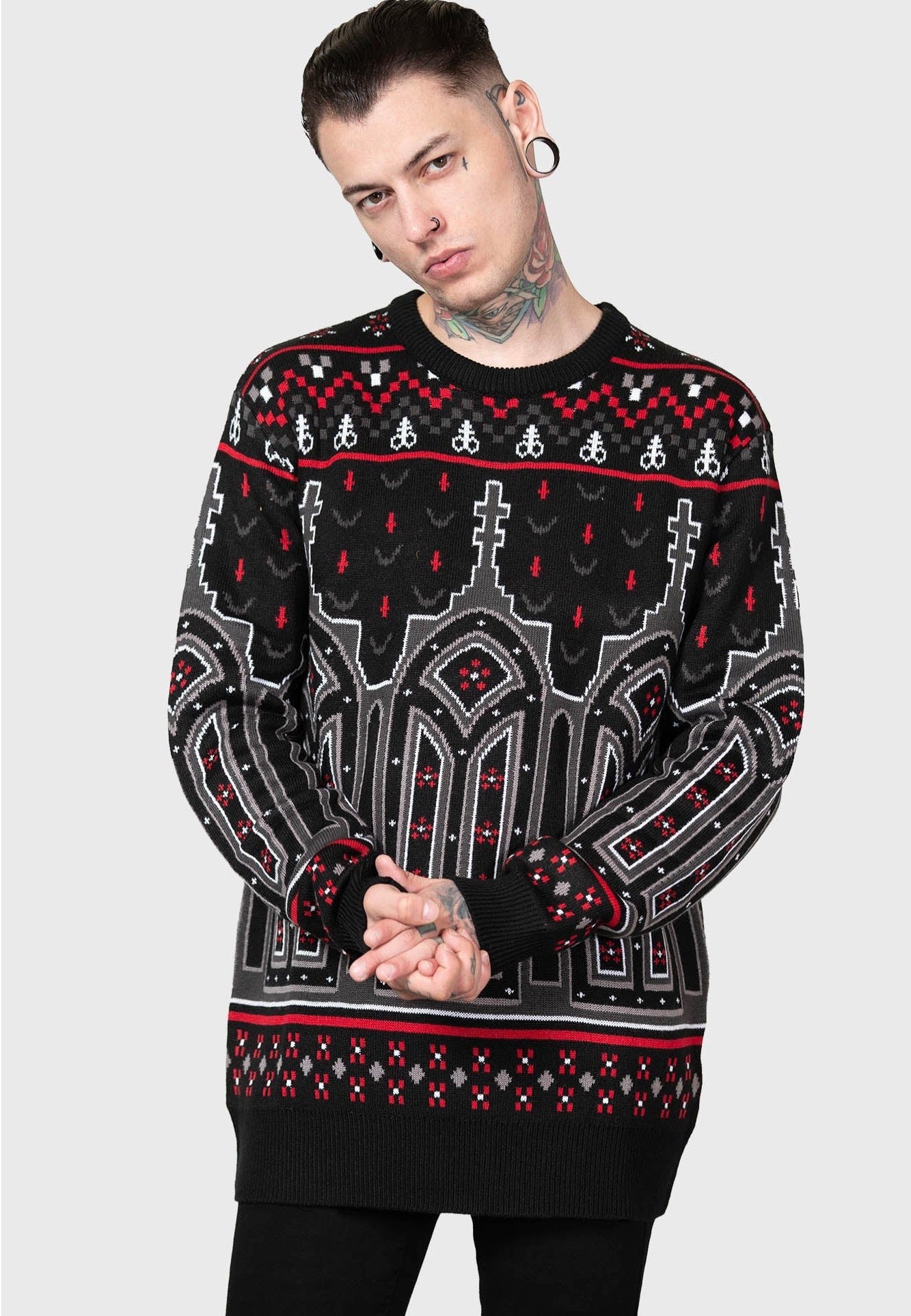 Killstar - Devil On My Back Multi - Pullover | Men-Image