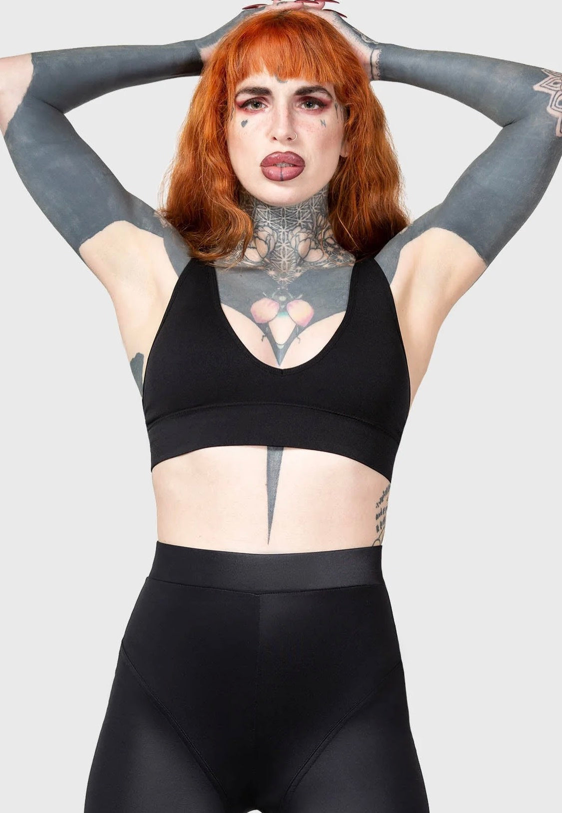 Killstar - Devil’S Own Sports Black - Sport Bra | Women-Image