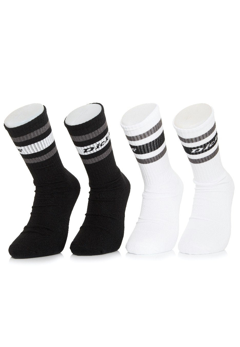 Dickies - Genola Pack Of 2 Black - Socks | Neutral-Image