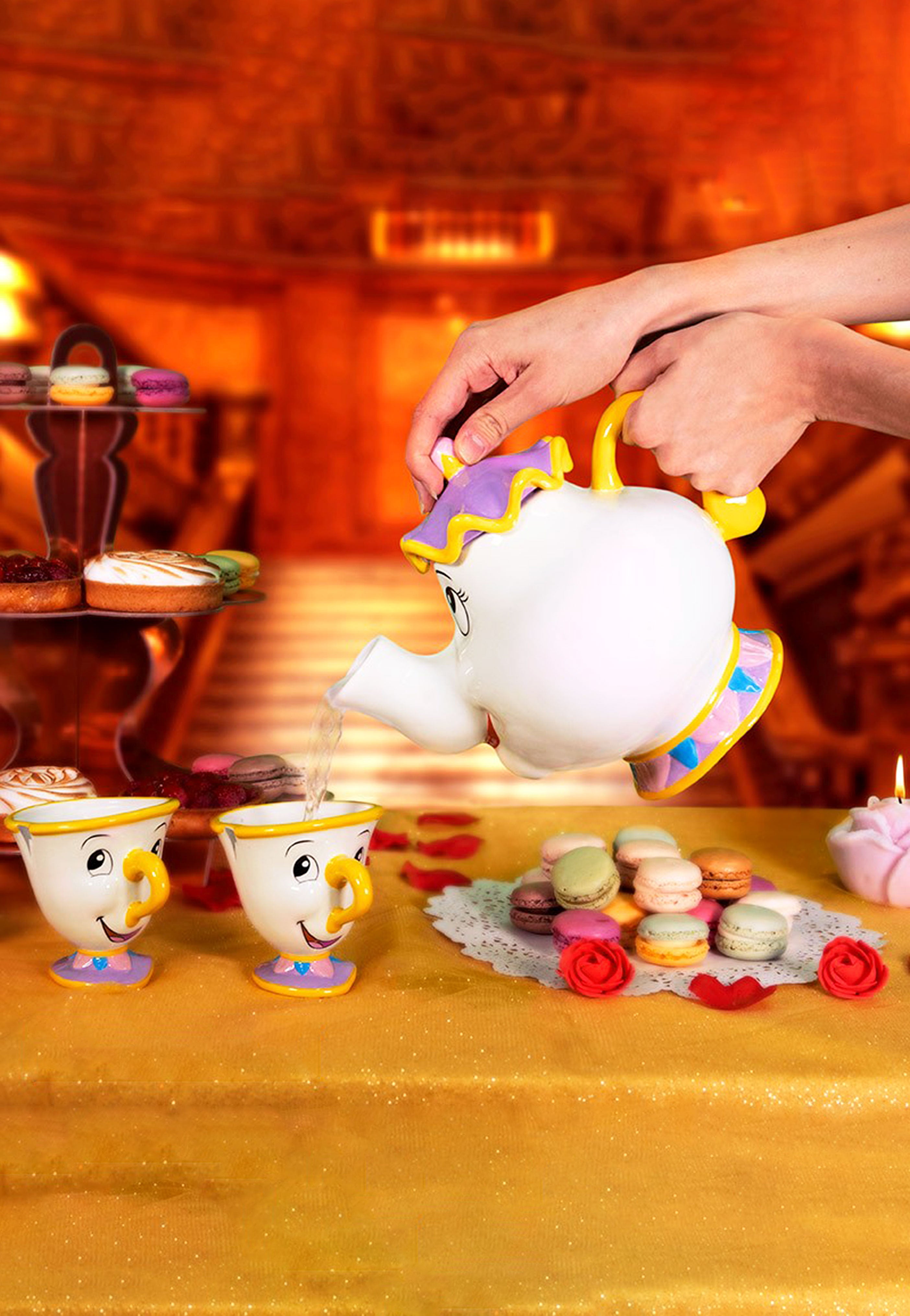 The Beauty And The Beast - Mrs. Potts And Chip - Teapot Set | Neutral-Image