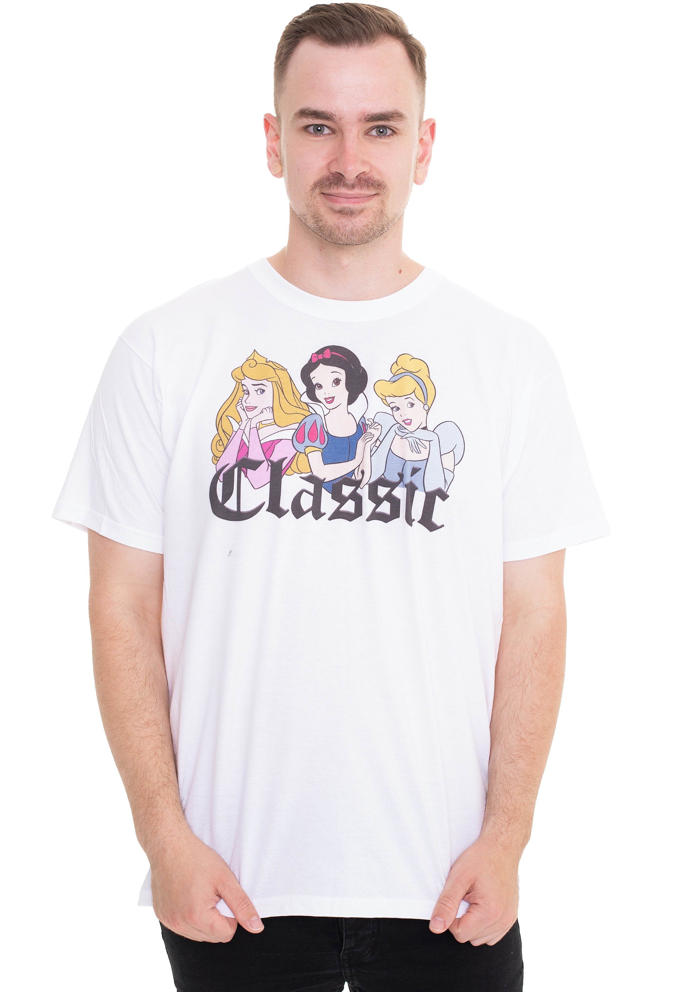 Disney - Classic Princesses White - T-Shirt | Men-Image