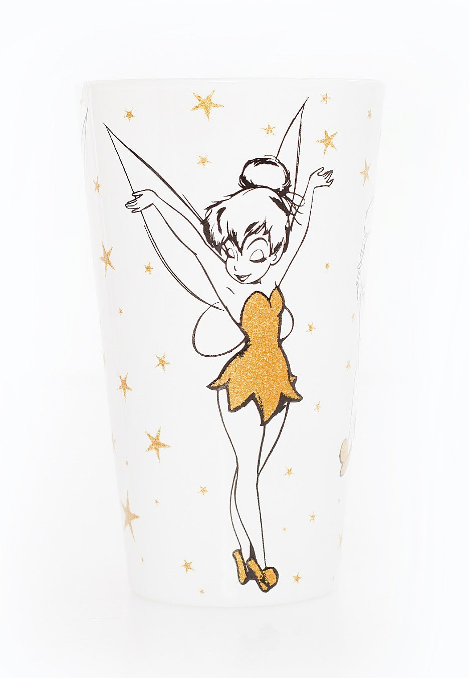 Tinkerbell - Gold Glitter Large - Glass | Neutral-Image