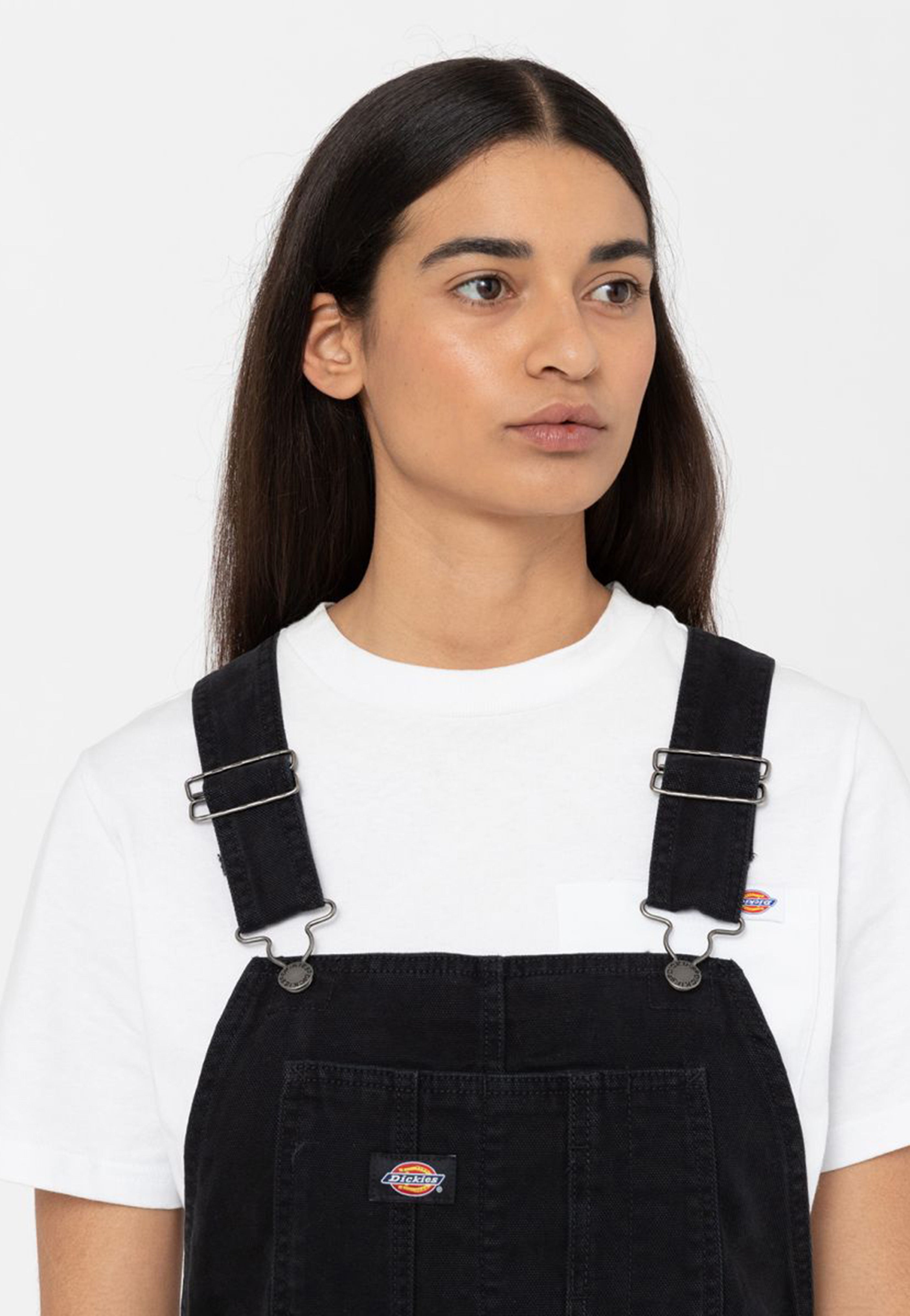 Dickies - Duck Canvas Bib W Black - Dungarees | Women-Image