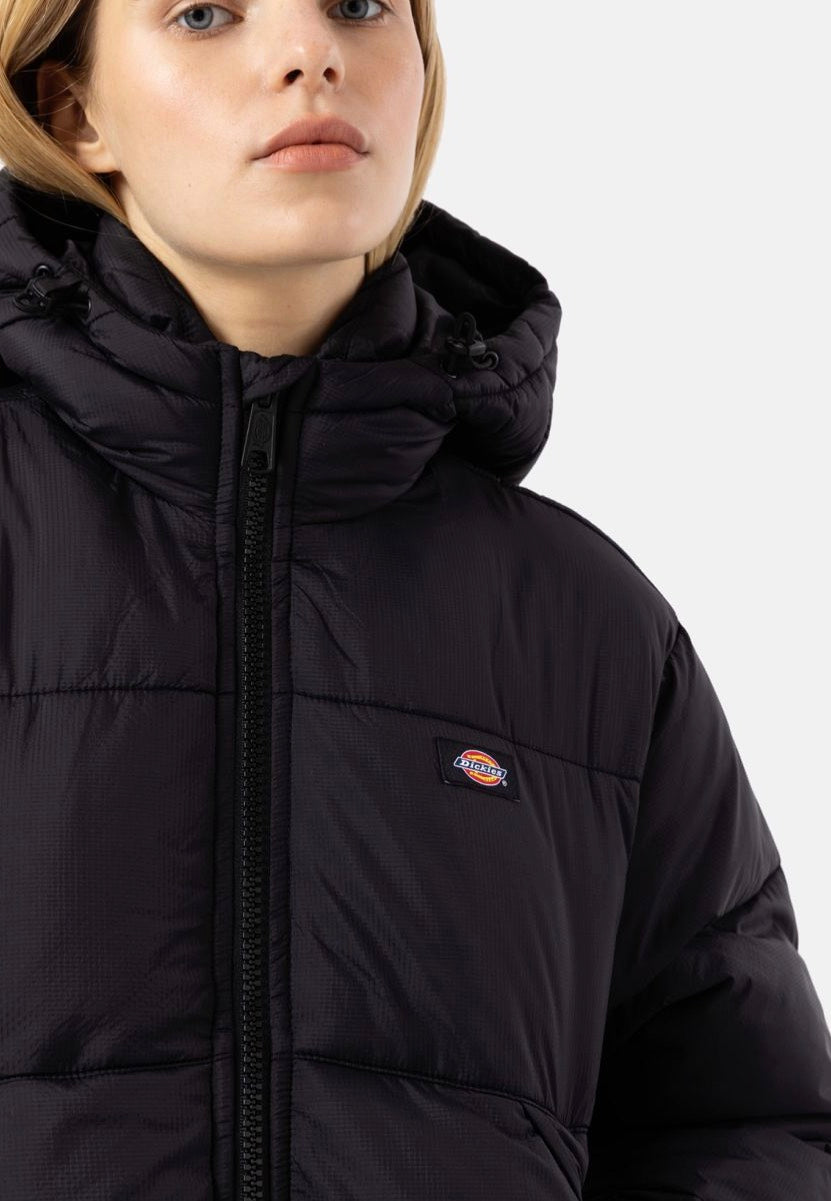 Dickies - Alatna Long Black - Jacket | Women-Image