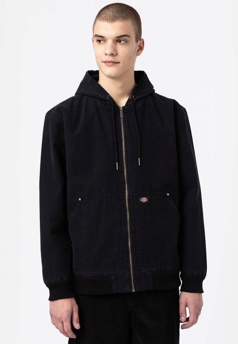 Dickies - Dickies Hooded Duck Canvas Sw Black - Jacket