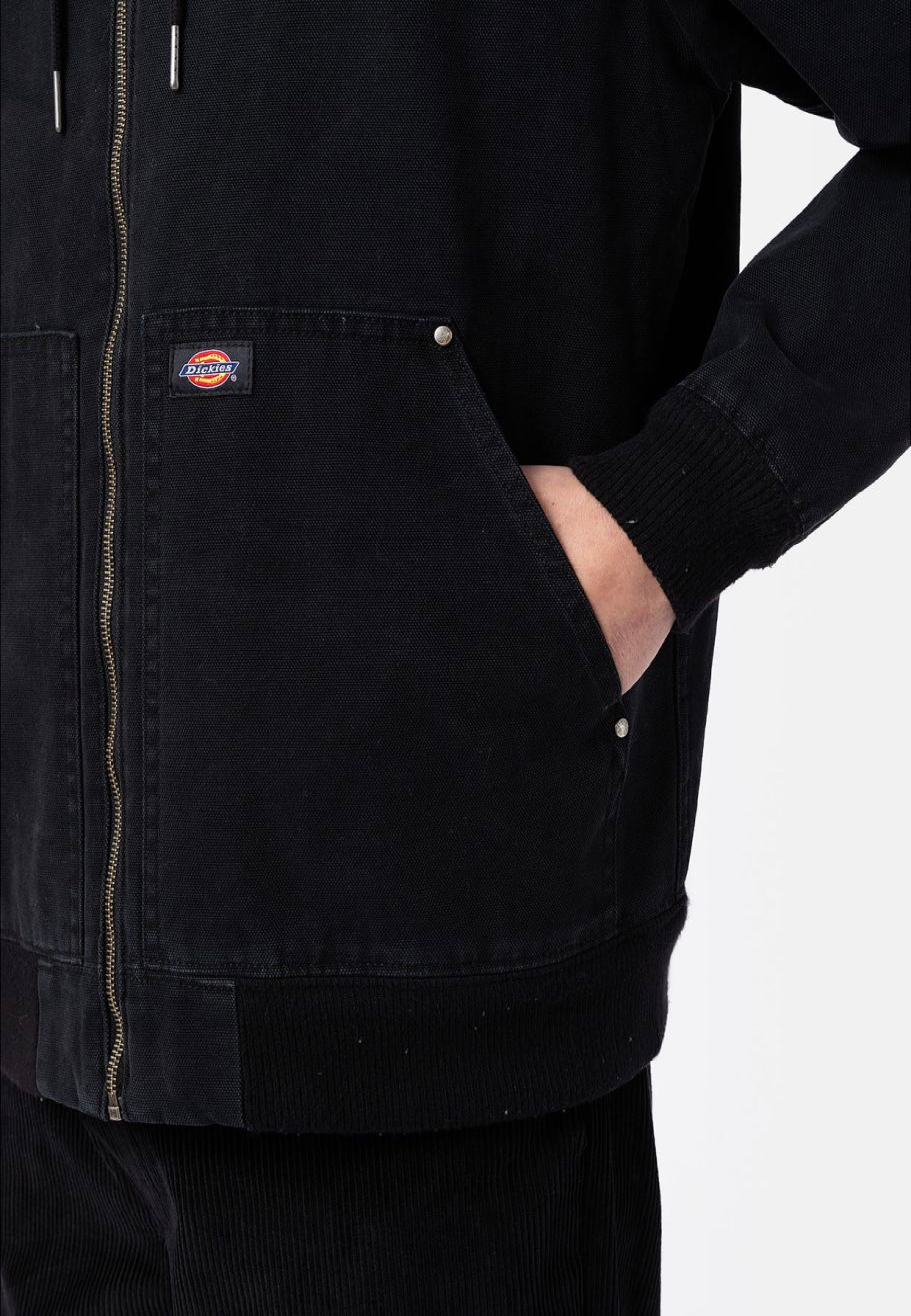 Dickies - Dickies Hooded Duck Canvas Sw Black - Jacket