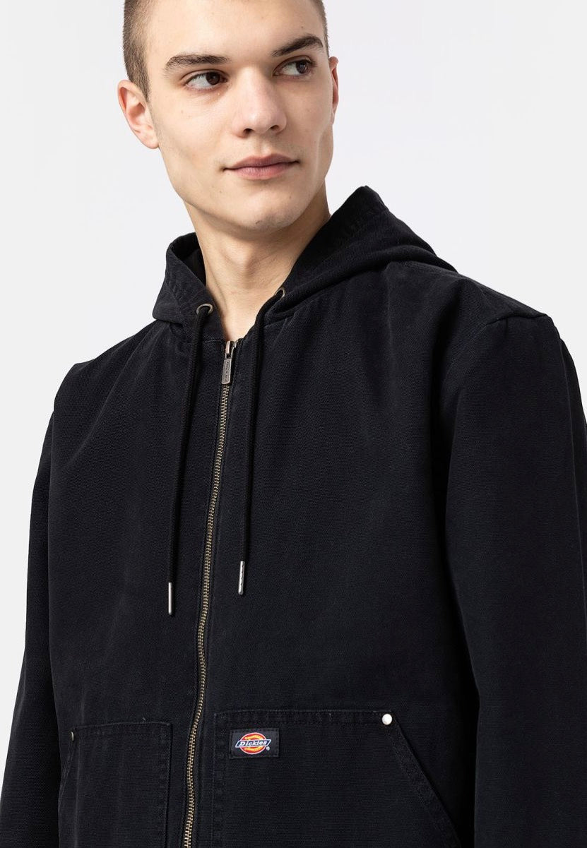 Dickies - Dickies Hooded Duck Canvas Sw Black - Jacket