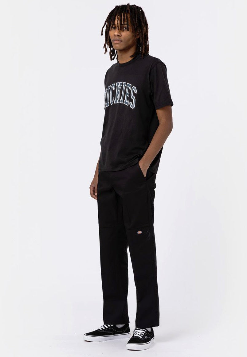 Dickies - Slim Straight Double Knee Black - Pants | Men-Image