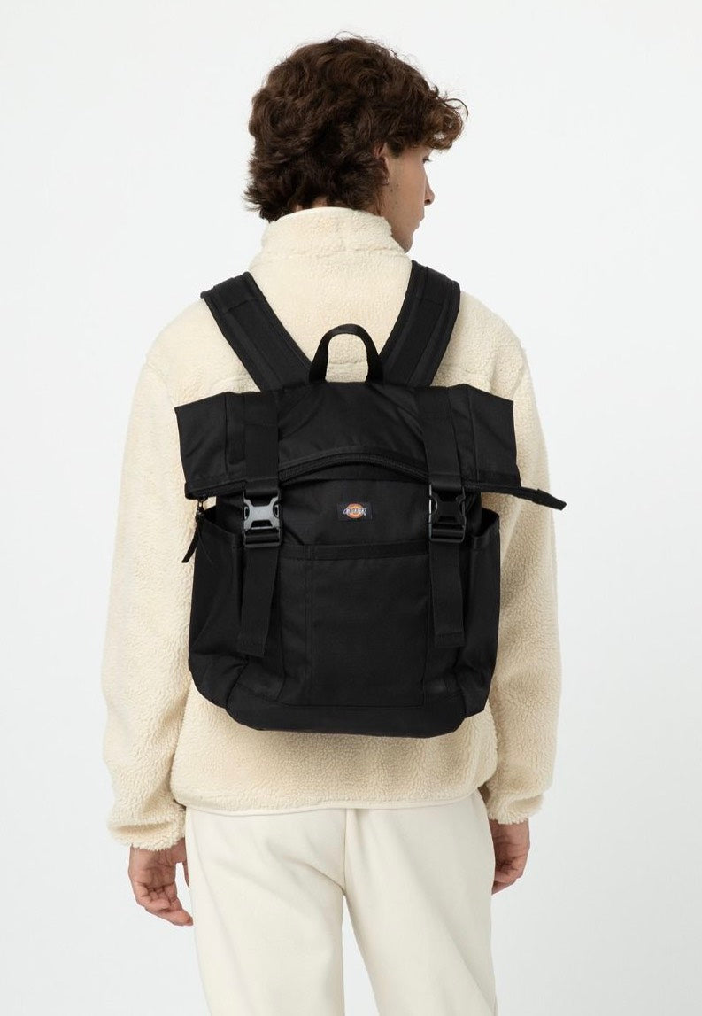 Dickies - Ashville Roll Top Black - Backpack | Neutral-Image