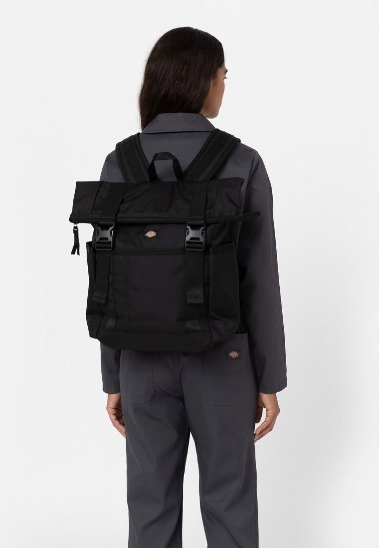 Dickies - Ashville Roll Top Black - Backpack | Neutral-Image