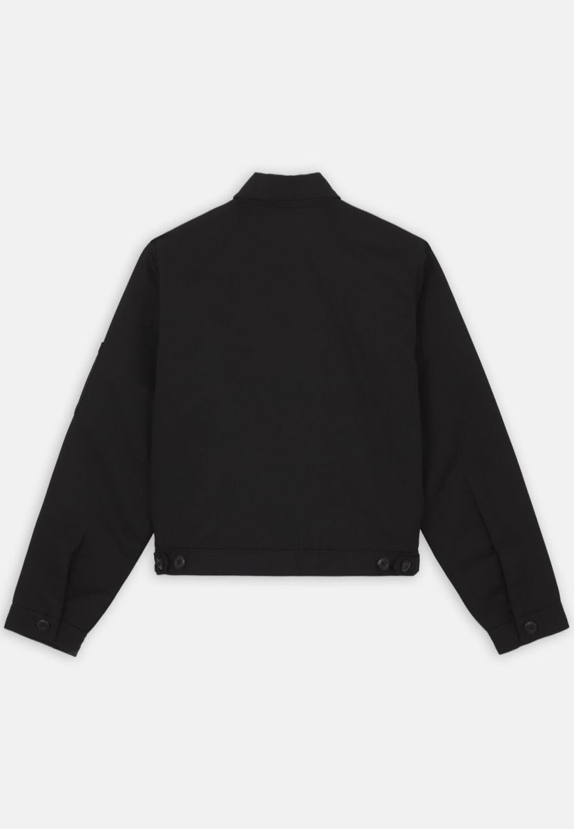 Dickies - Unlined Cropped Eisenhower Black - Jacket | Women-Image