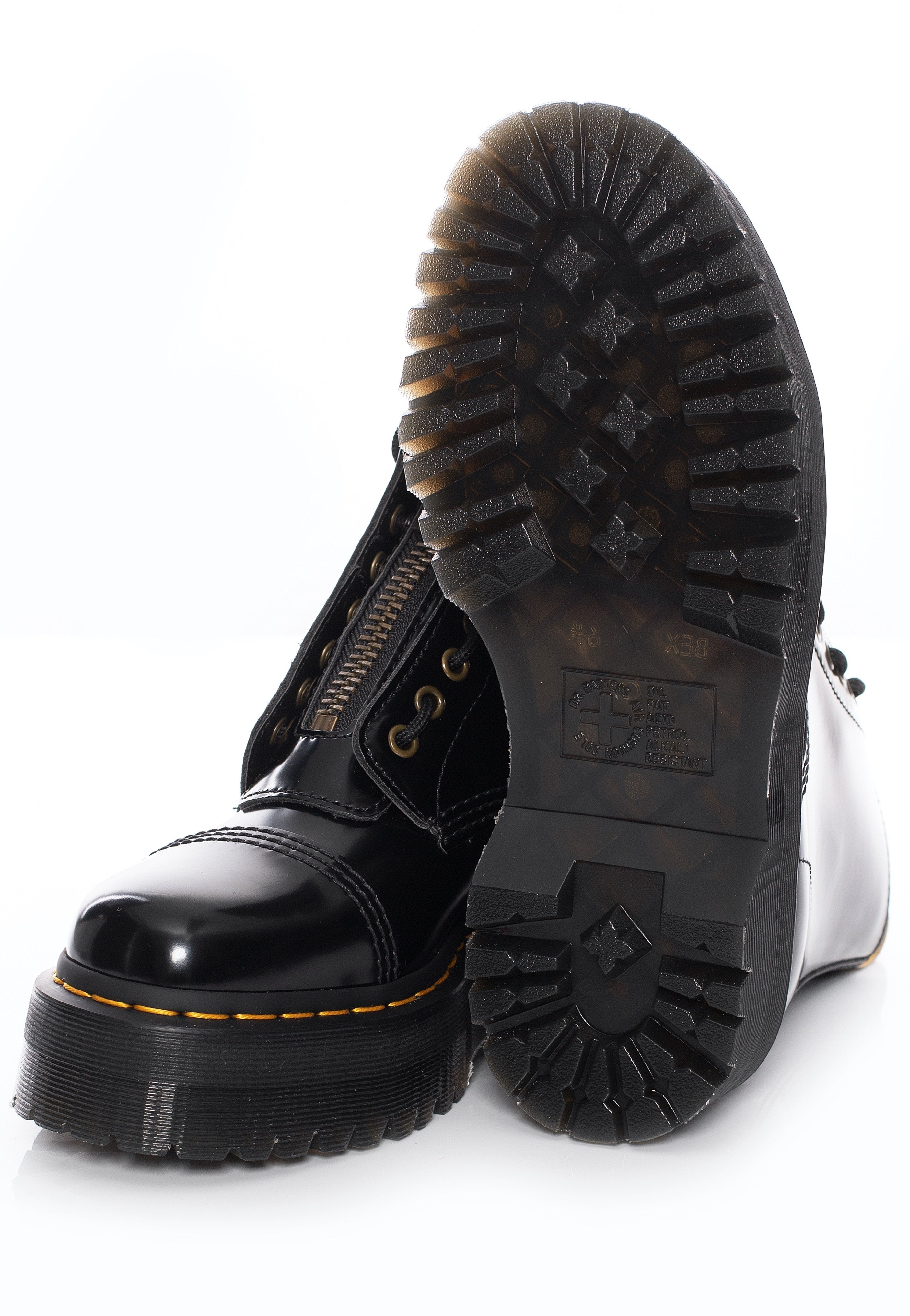 Dr. Martens - Vegan Sinclair Black Oxford - Girl Shoes | Nuclear Blast