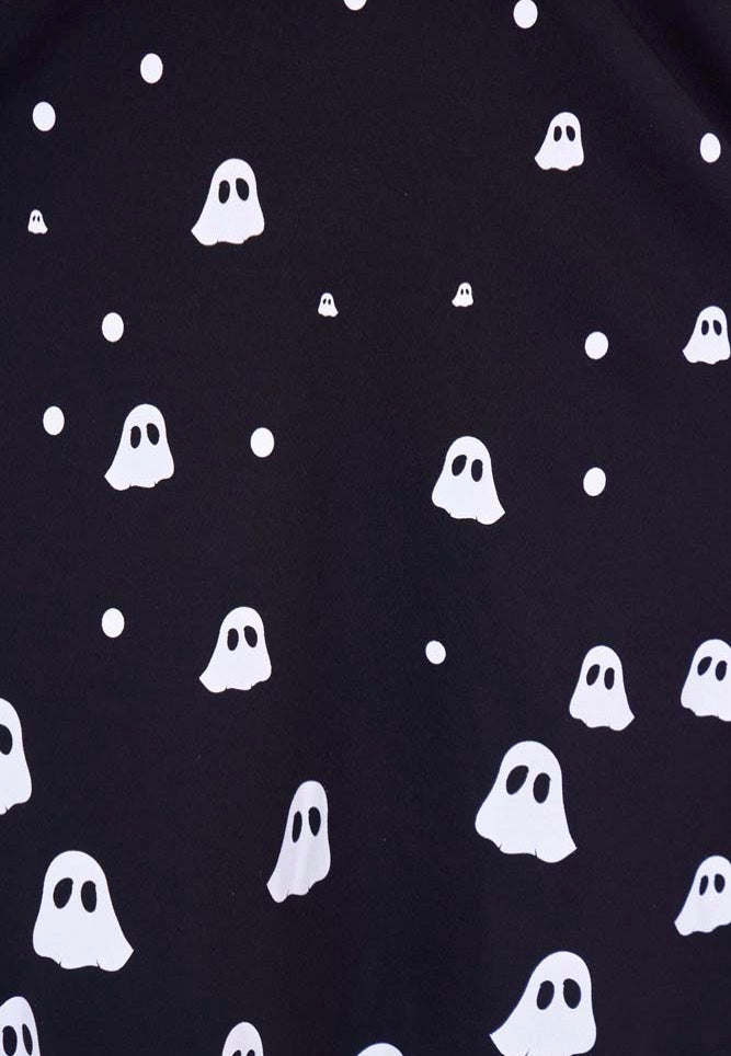 Jawbreaker - Ghost Print Wednesday Black - Dress | Women-Image