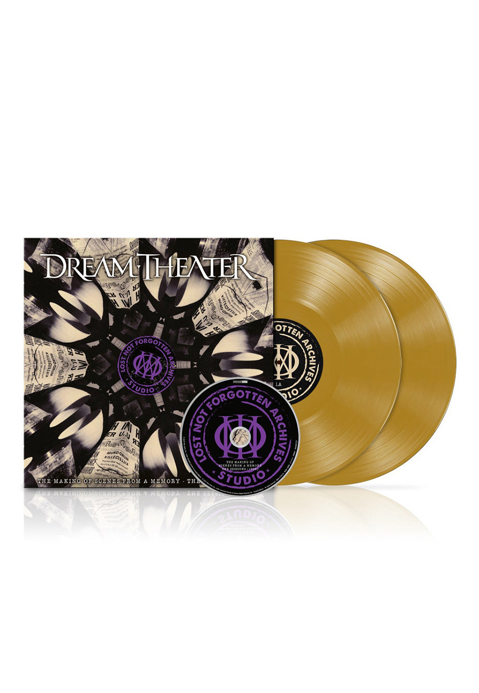 Dream Theater - Lost Not Forgotten Archives: Making Of Scenes From A Memory (1999) Gold - Colored 2 Vinyl + CD | Neutral-Image