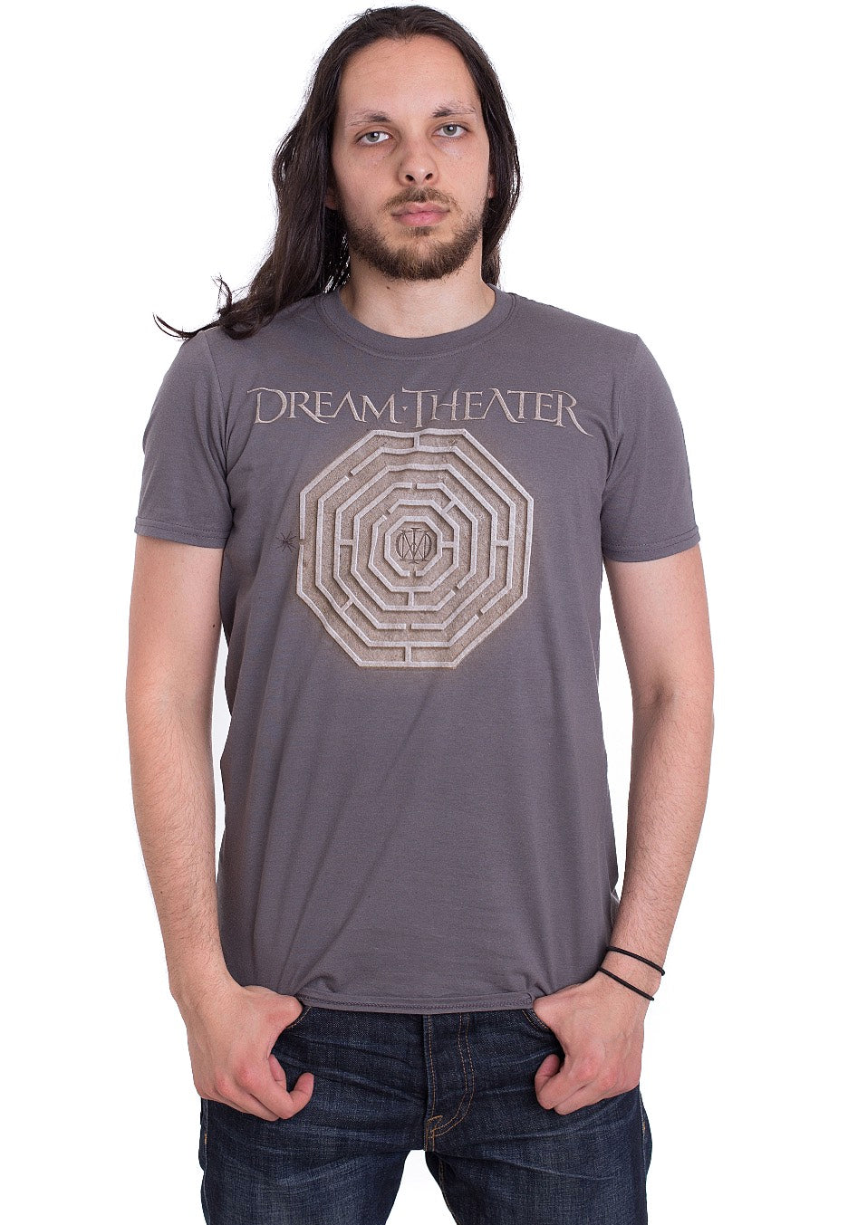 Dream Theater - Maze Charcoal - T-Shirt | Men-Image