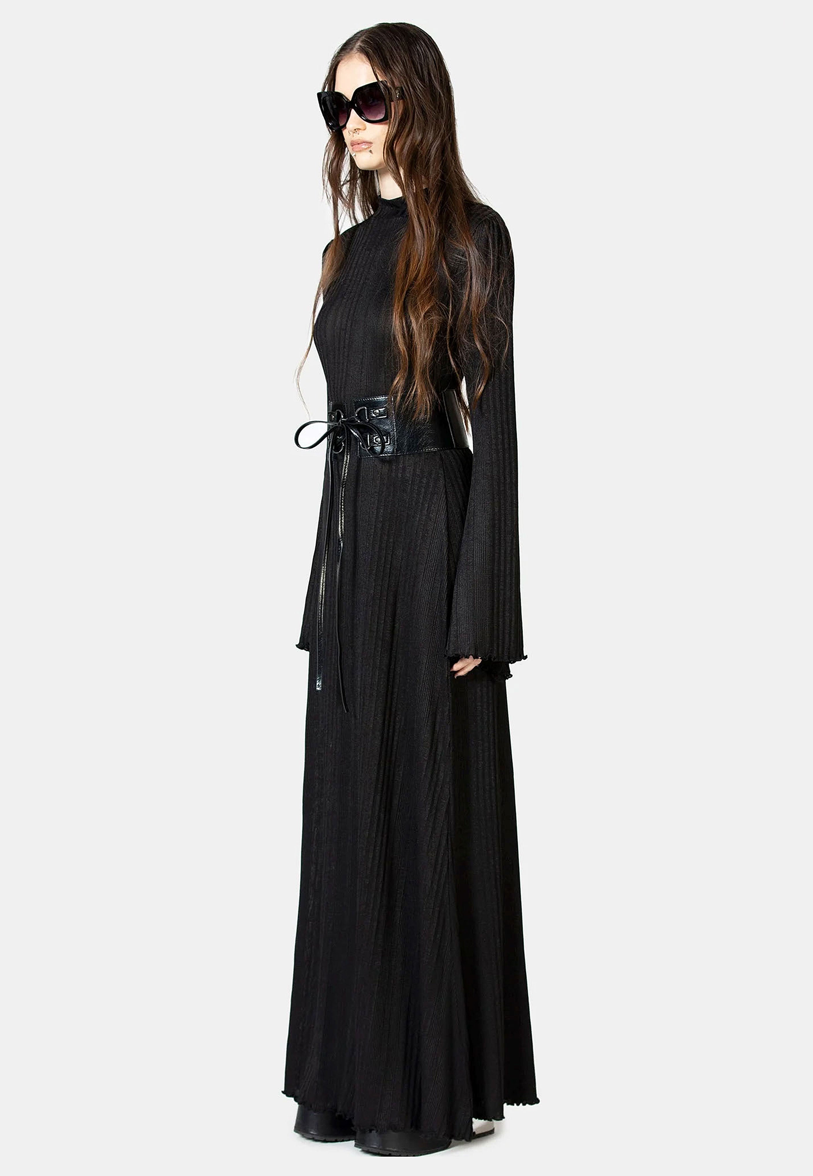 Killstar x Kihilist - Drenched Grief Maxi Black - Dress