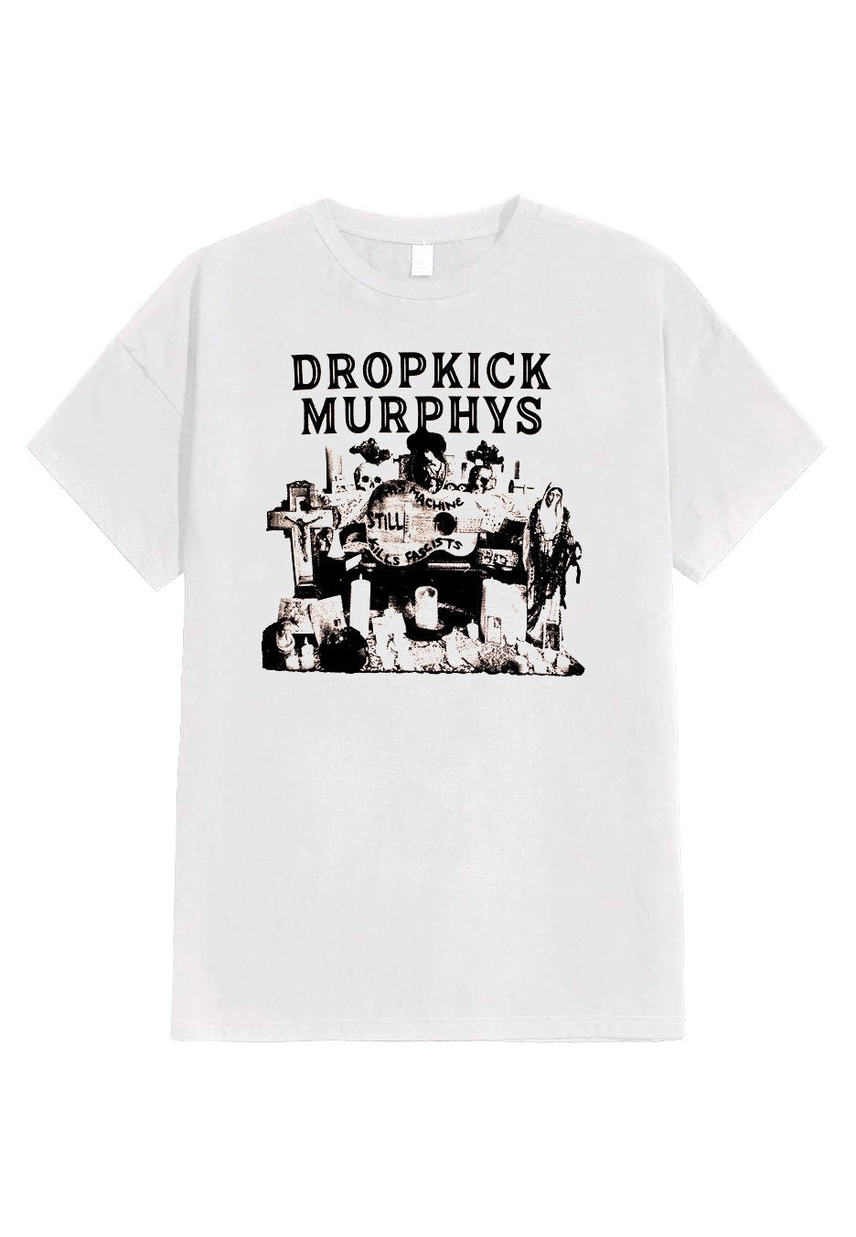 Dropkick Murphys - This Machine Still Kills Fascists Cover White - T-Shirt | Neutral-Image