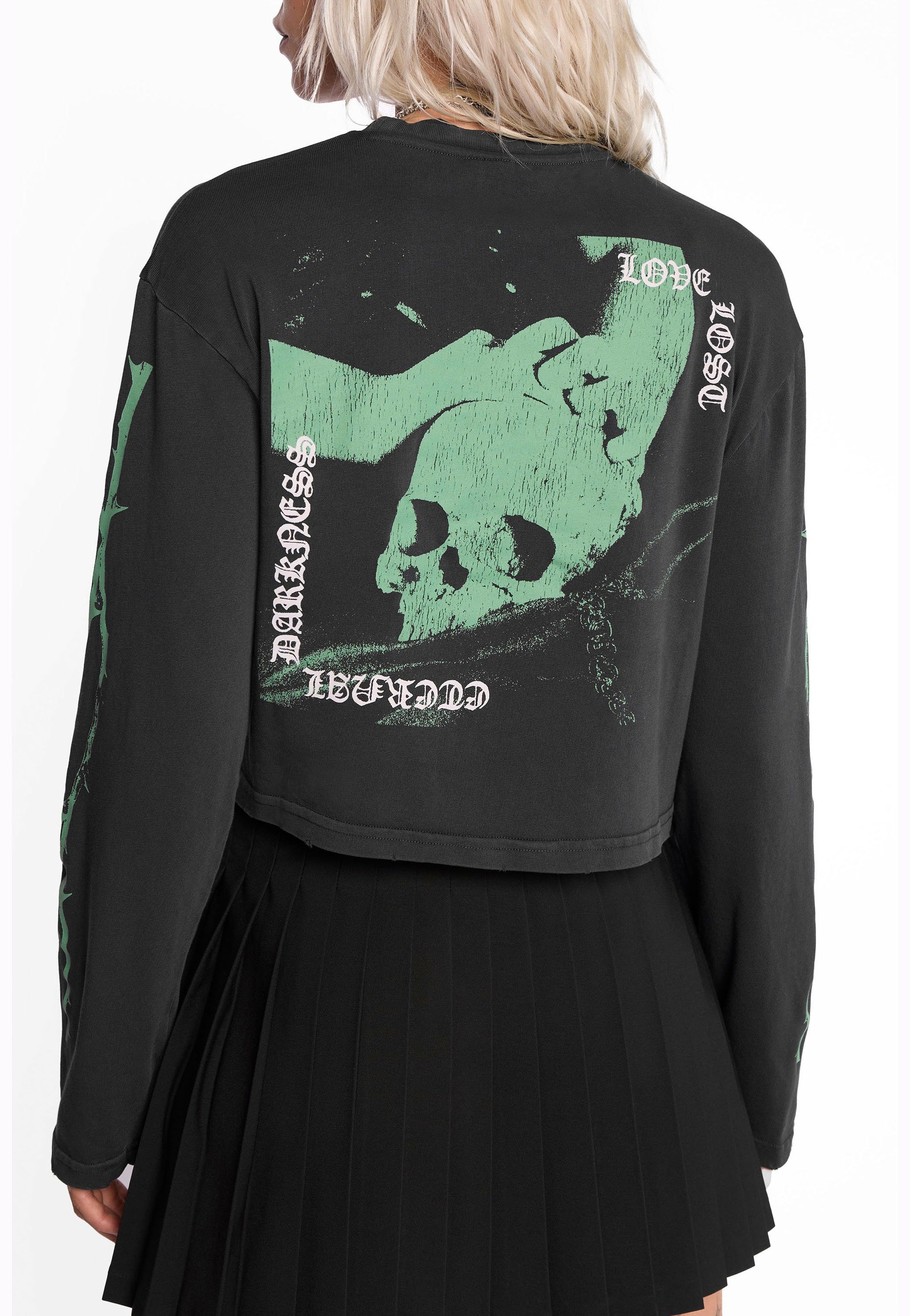 Mary Wyatt - Druidess Vintage Black - Longsleeve | Women-Image