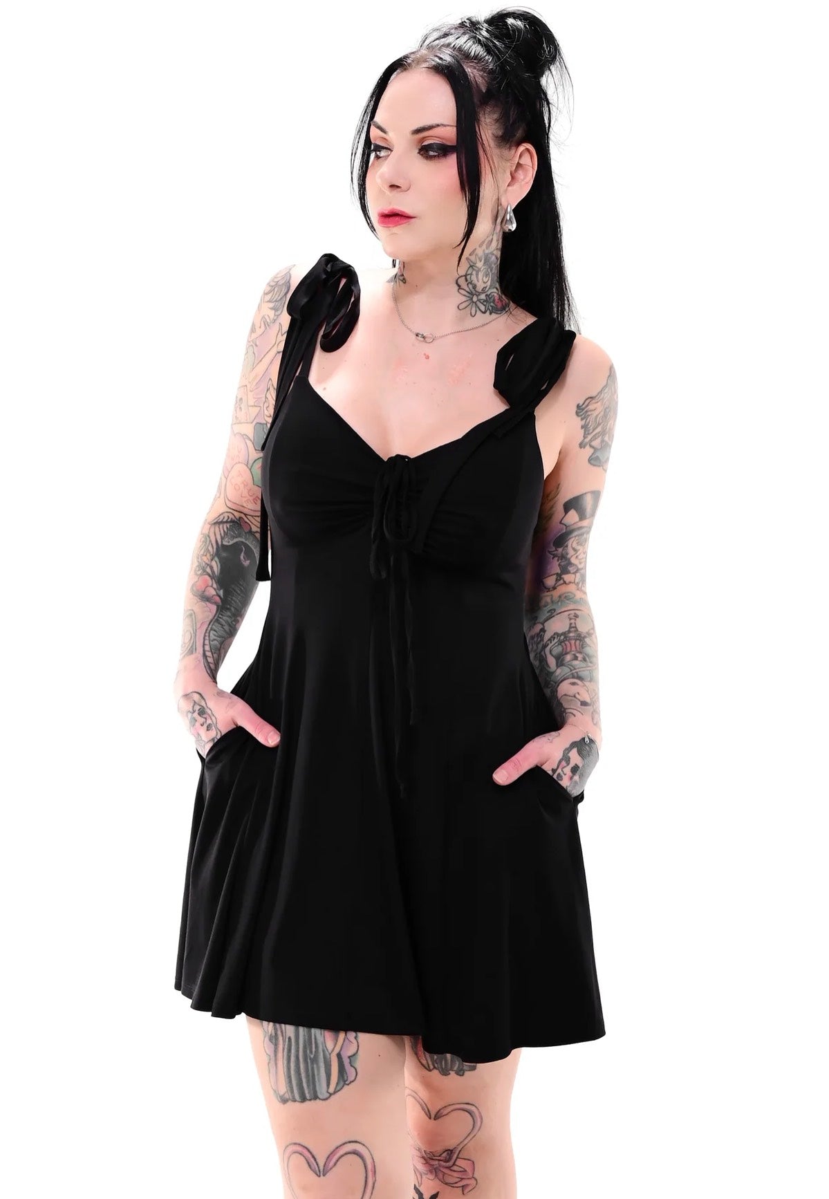 Foxblood - Paige Black - Dress | Women-Image