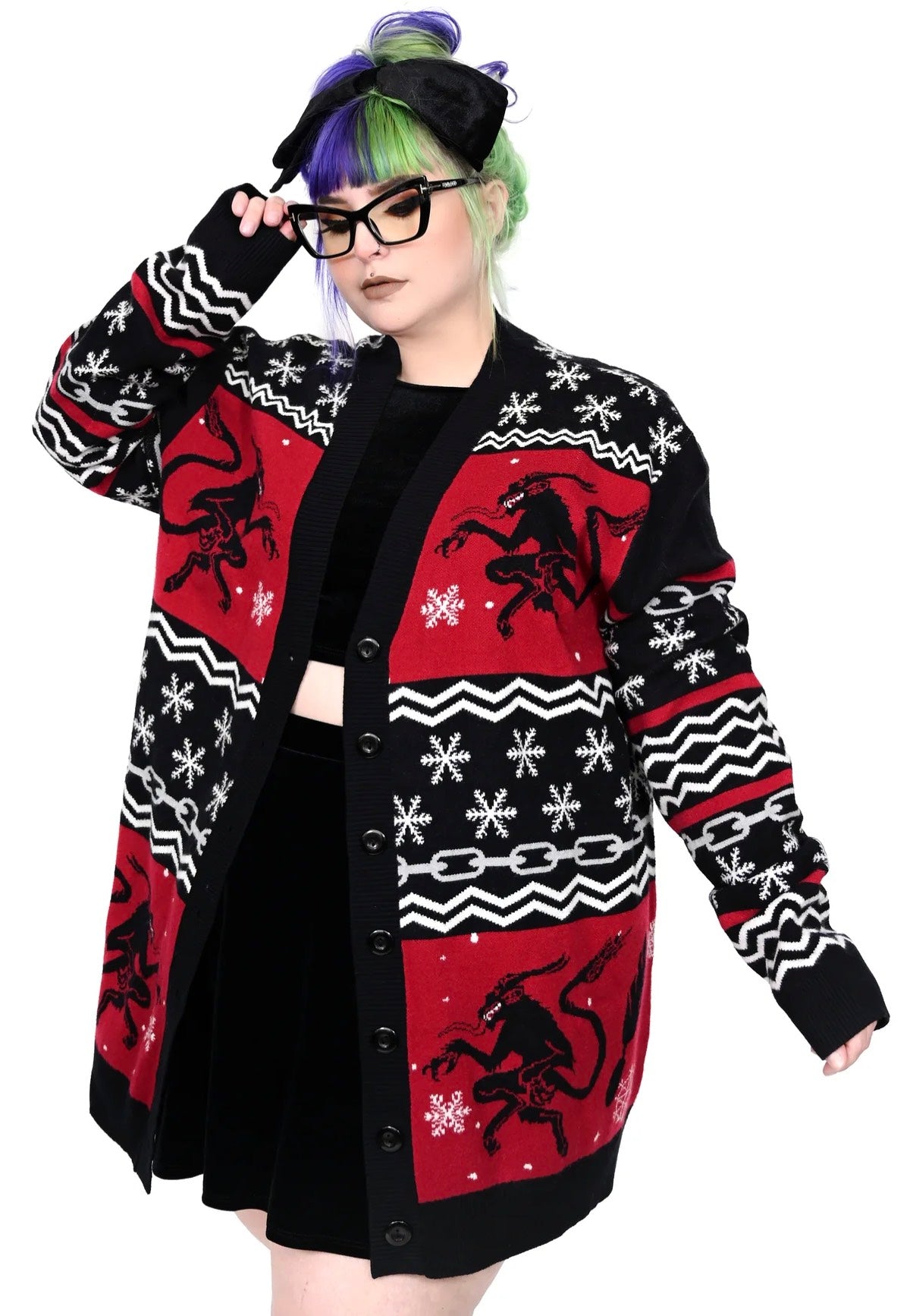 Foxblood - Krampus - Cardigan | Women-Image