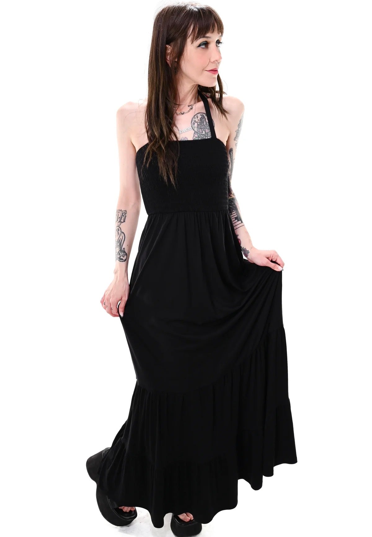 Foxblood - June Maxi Black - Dress | Women-Image