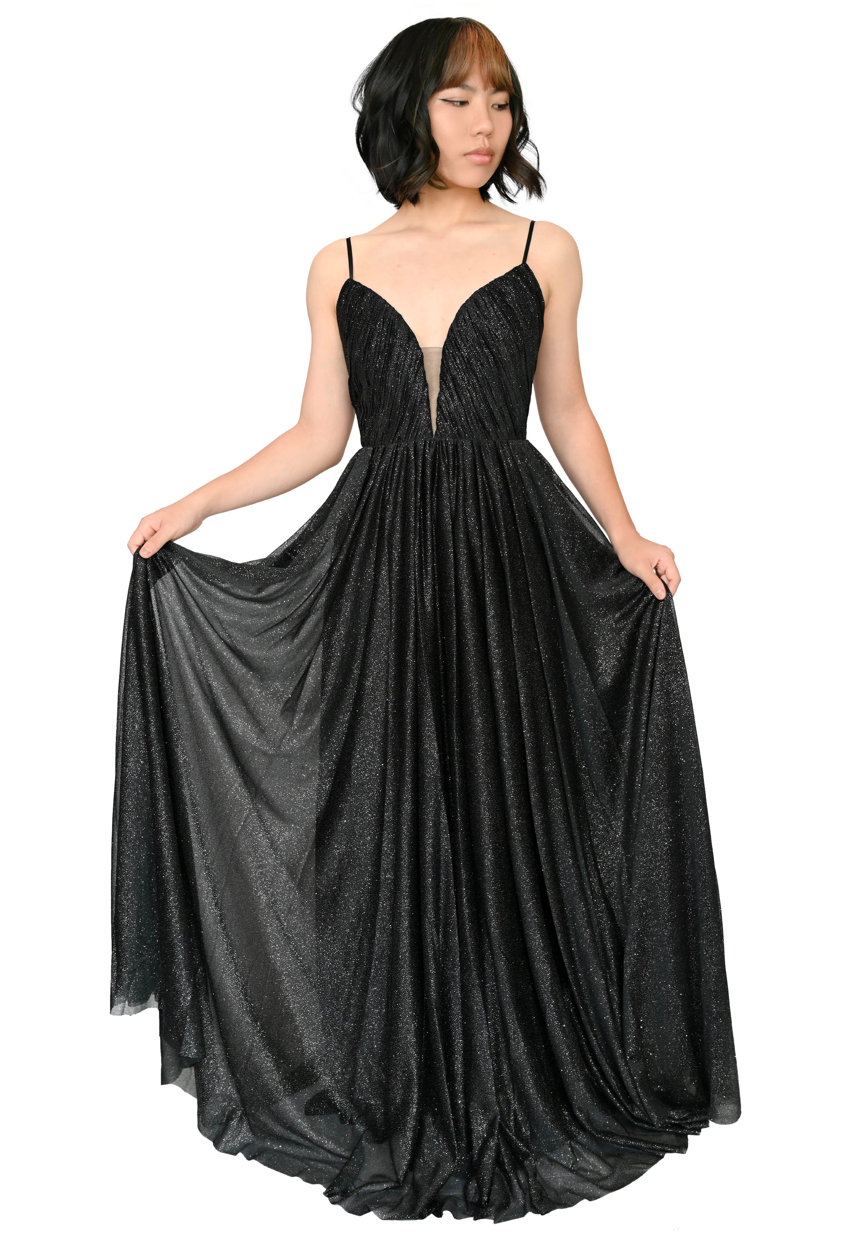 Foxblood - Paris Evening Gown Black - Dress | Women-Image