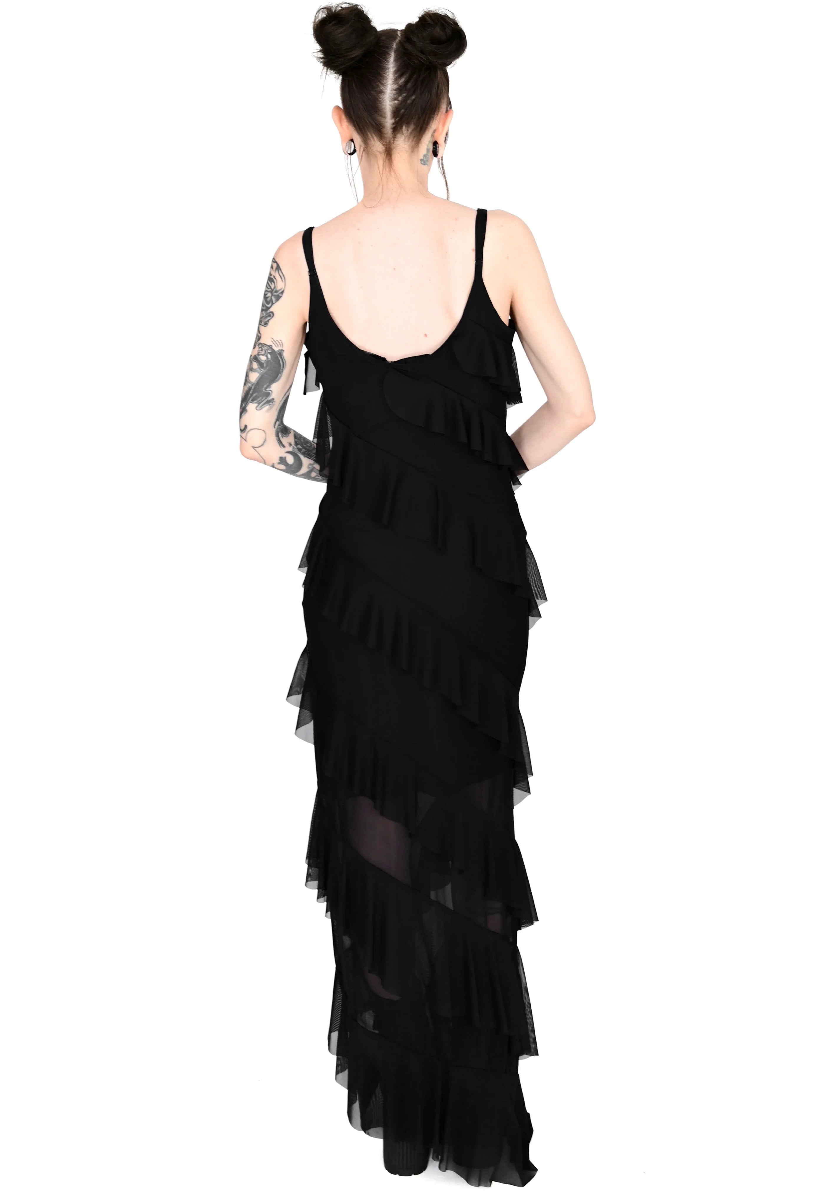 Foxblood - Sofia Maxi Black - Dress | Women-Image