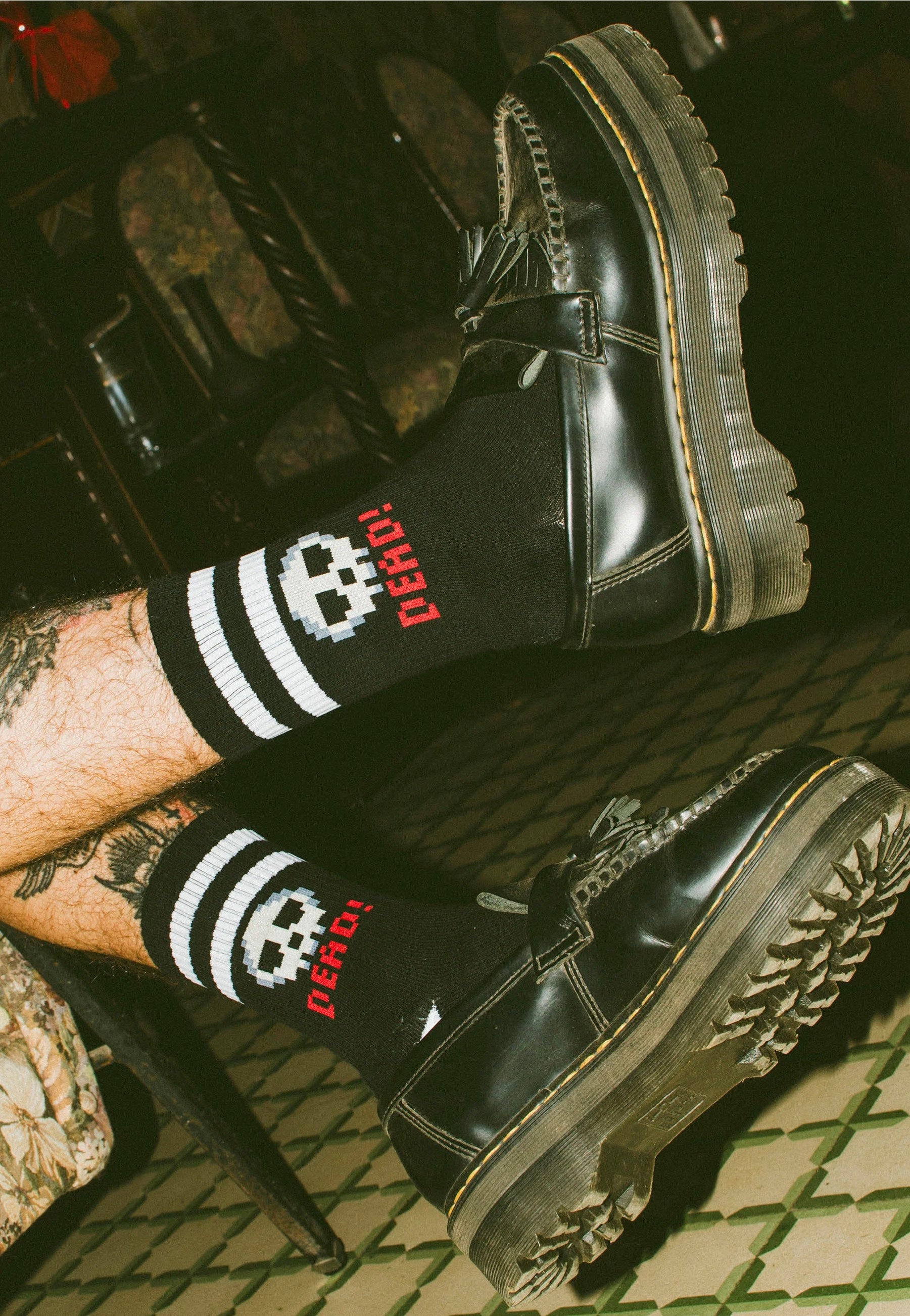 American Socks - Dead Mid High Black - Socks | Neutral-Image