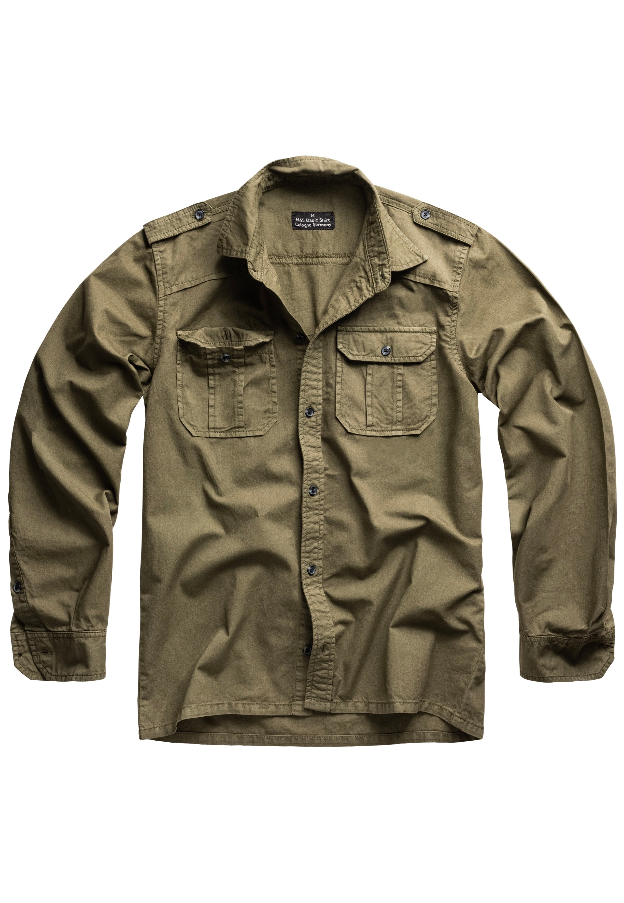 Surplus - M65 Basic Long Arm Olive - Shirt | Men-Image