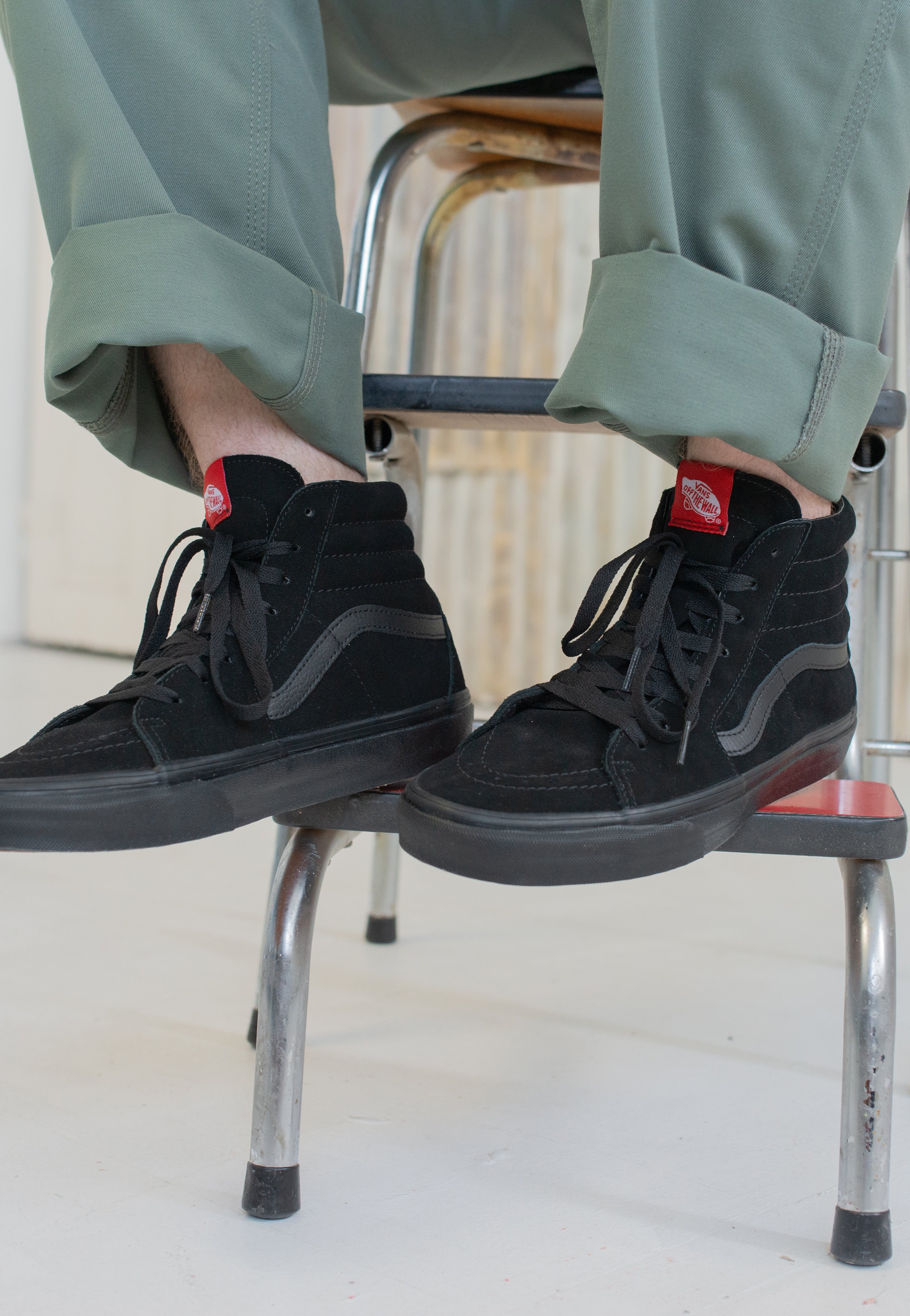 Vans - Sk8 Hi Black/Black - Shoes | Men-Image