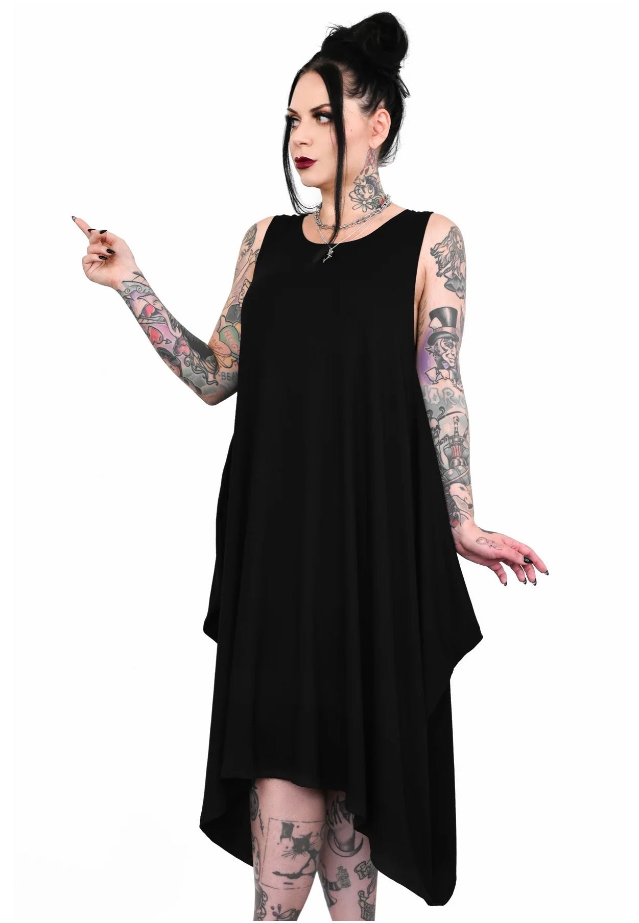 Foxblood - Dee Dee Black - Dress | Women-Image