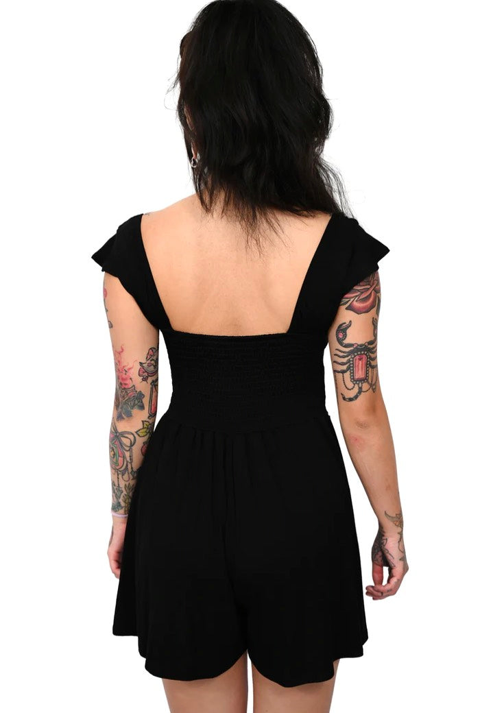 Foxblood - Darling Romper Black - Jumpsuit | Women-Image