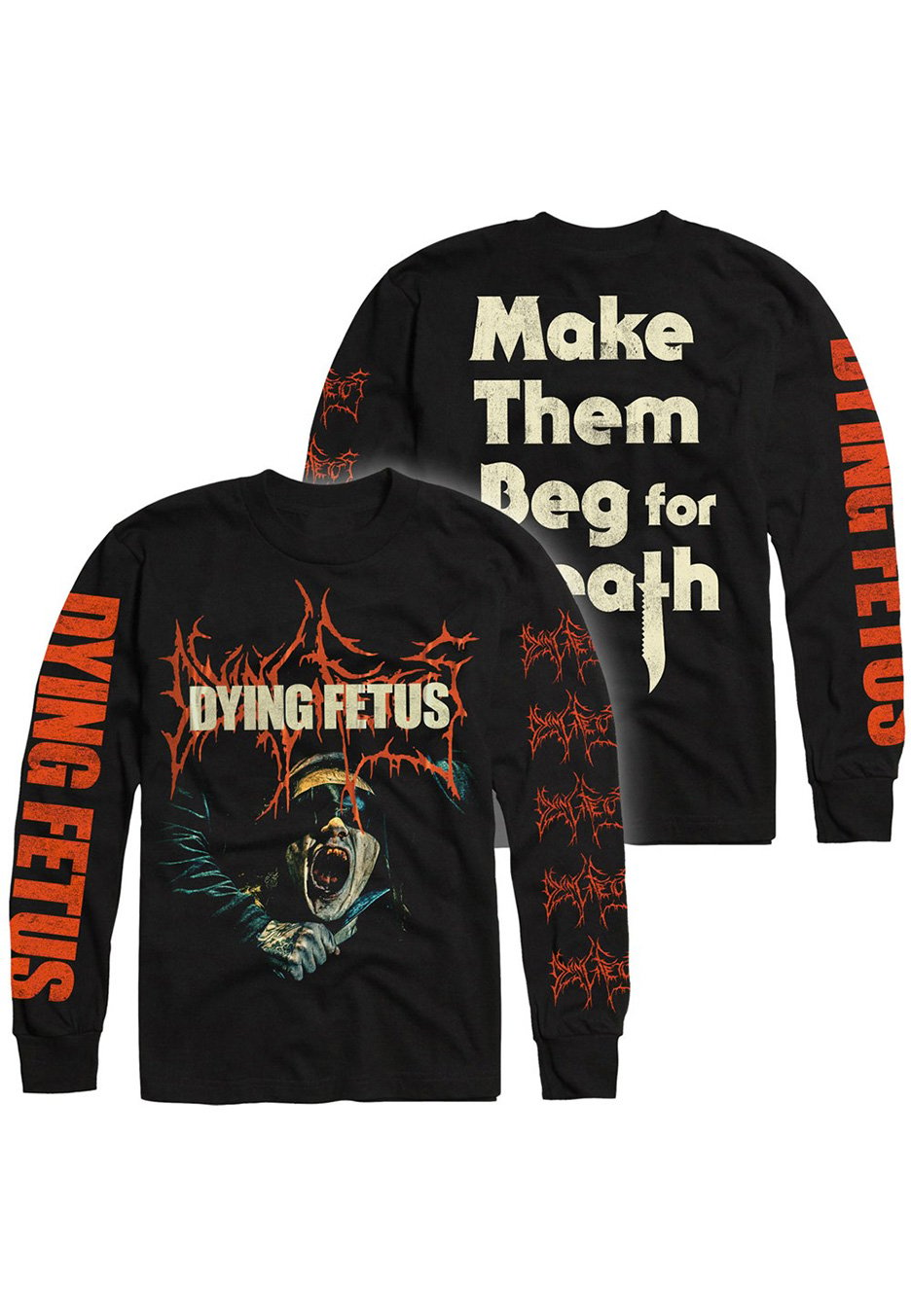 Dying Fetus - Make Them Beg For Death US Import - Longsleeve | Men-Image