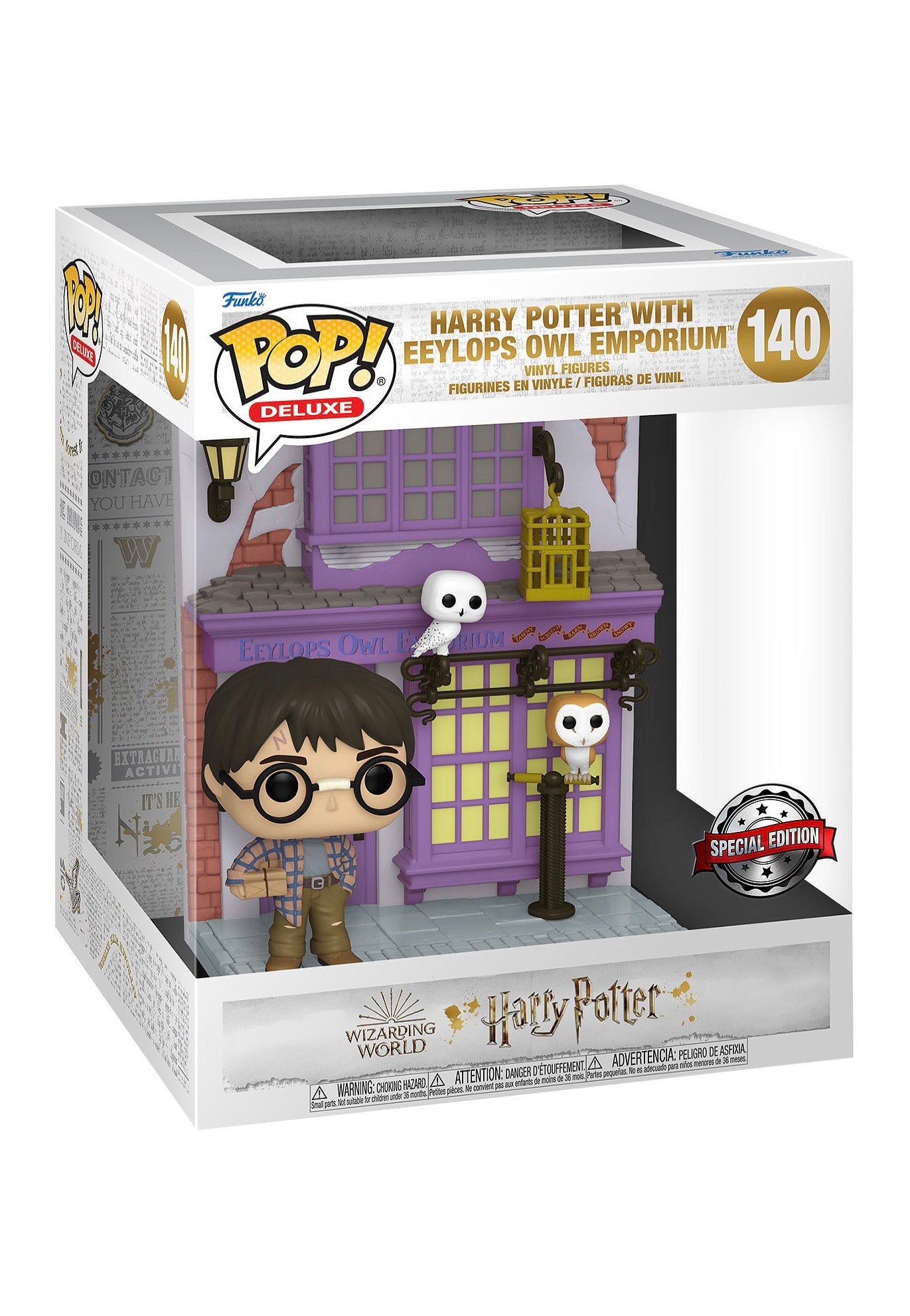 Harry Potter - Diagon Alley Eeylops Owl Emporium POP! Vinyl Deluxe - Funko Pop | Neutral-Image