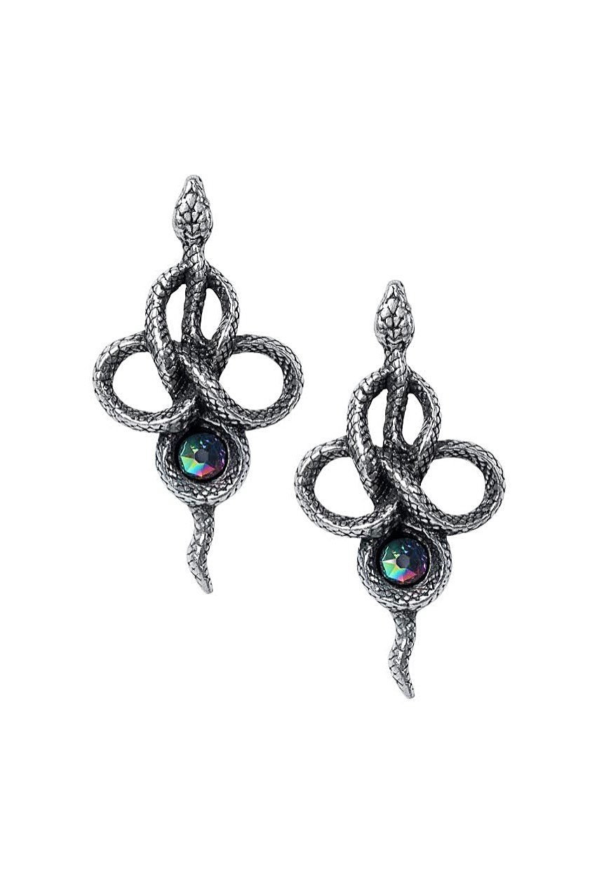 Alchemy England - Tercia Serpent - Earrings | Neutral-Image