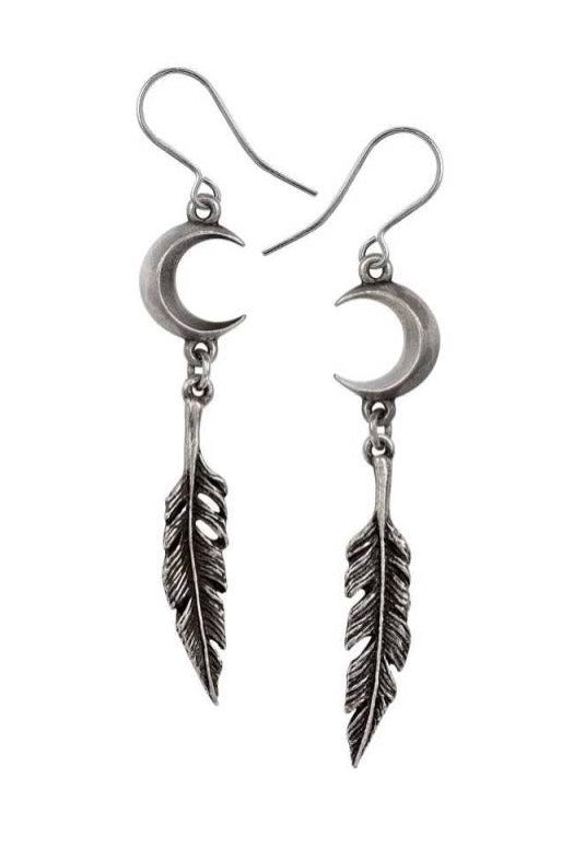 Alchemy England - Pagan Dream Catcher Silver - Earrings | Neutral-Image