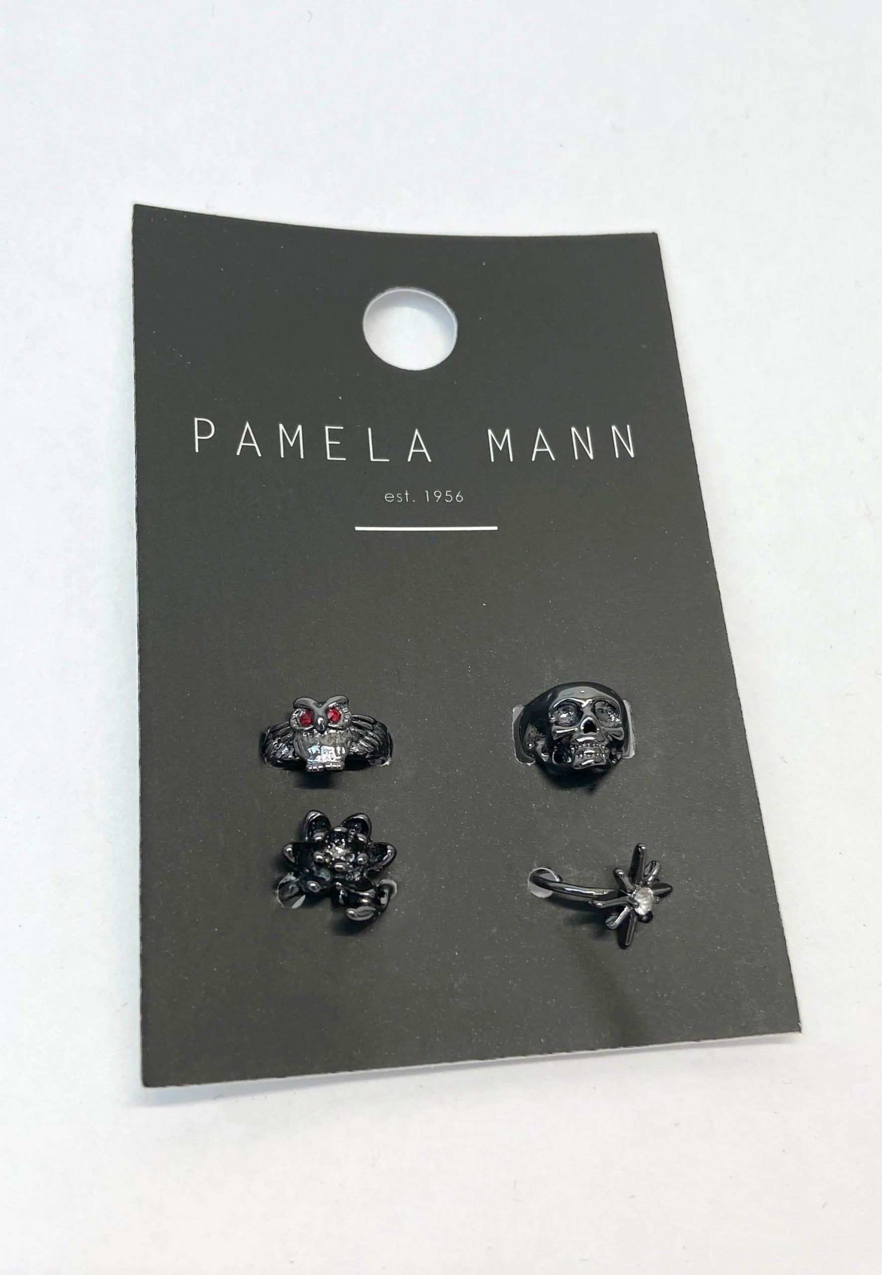 Pamela Mann - Gothic Cuff Set Of 4 - Earrings | Neutral-Image