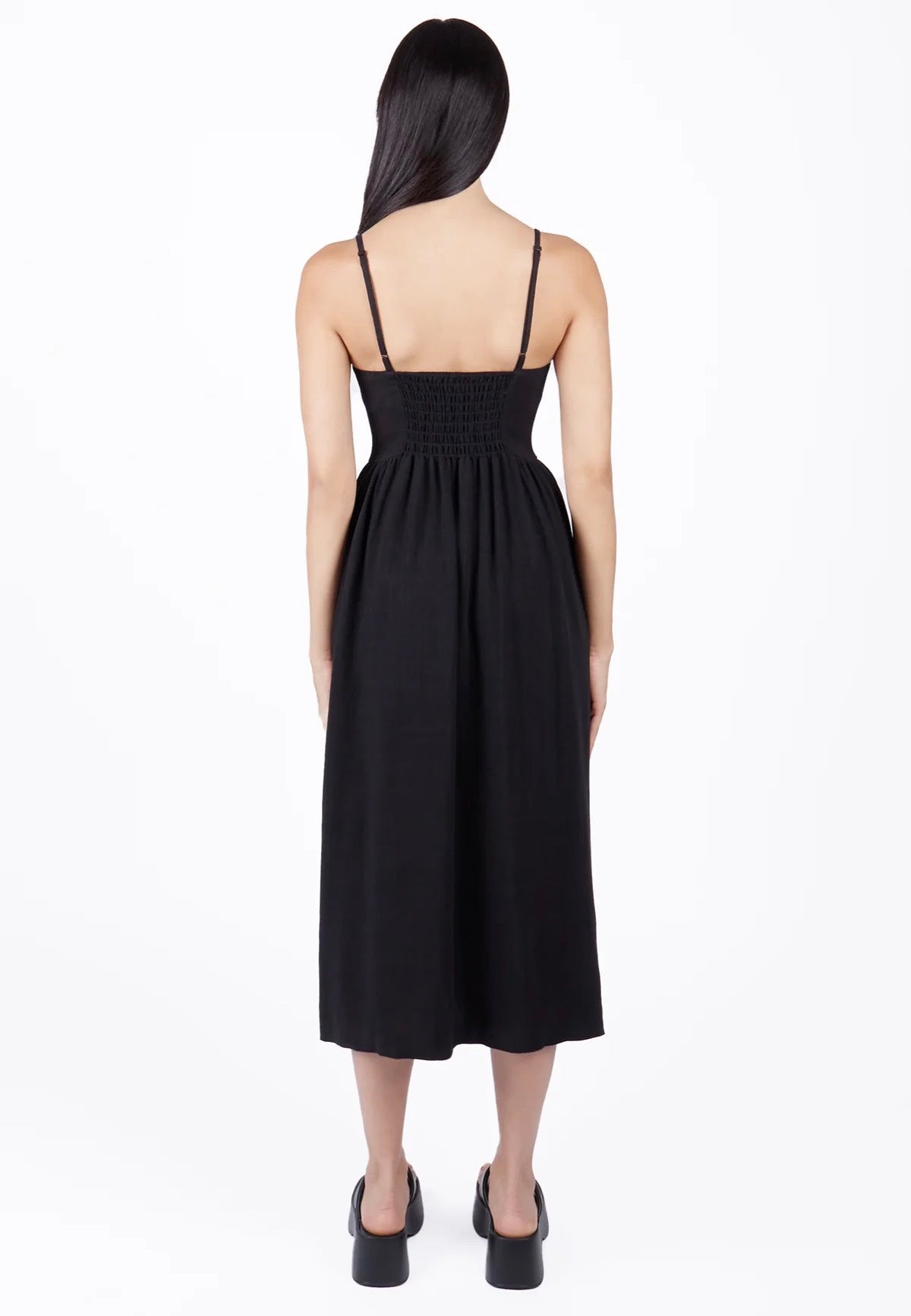 Mary Wyatt - Ebony Button Down - Dress | Women-Image