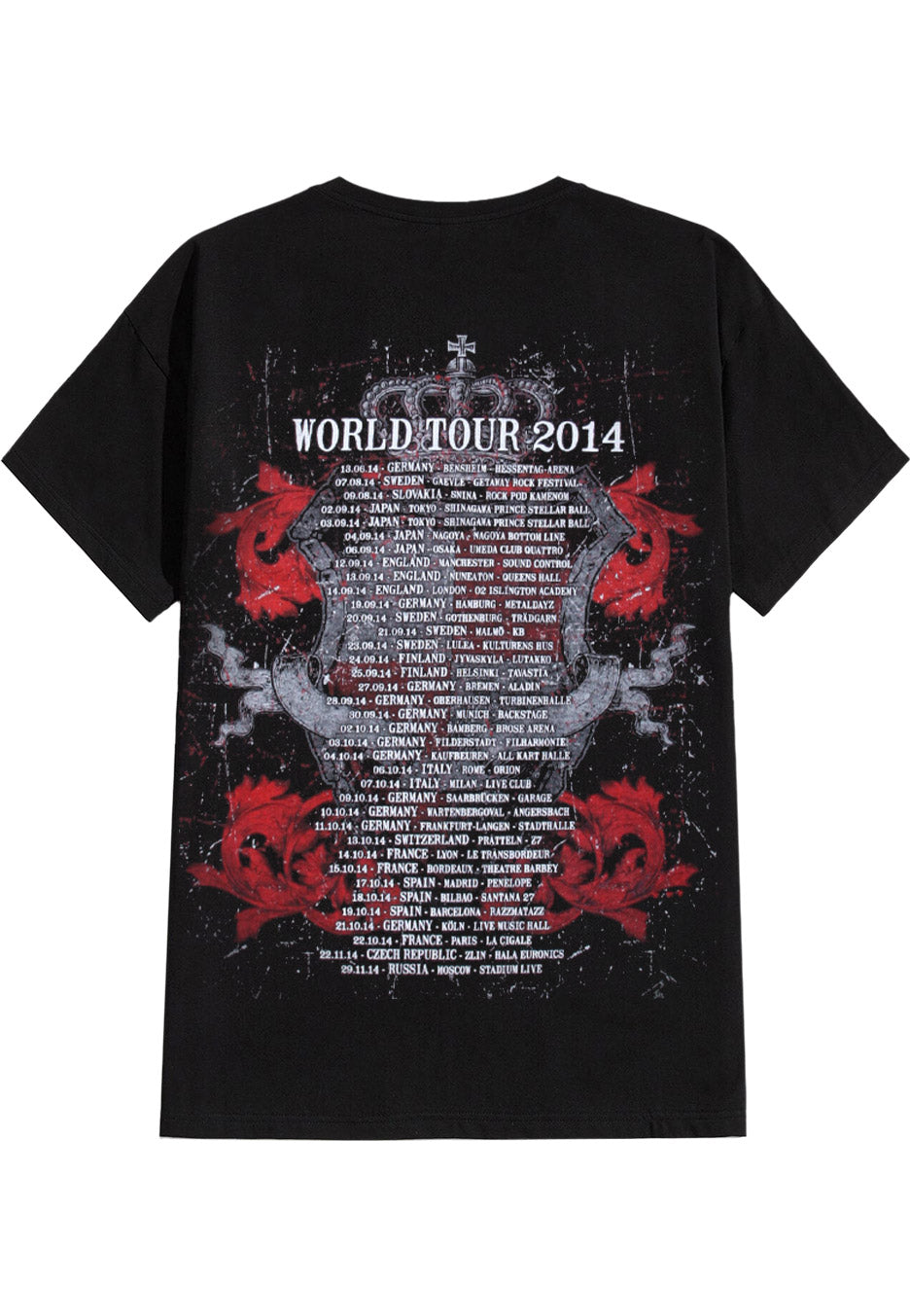 Edguy - Defenders Tour 2014 - T-Shirt | Neutral-Image