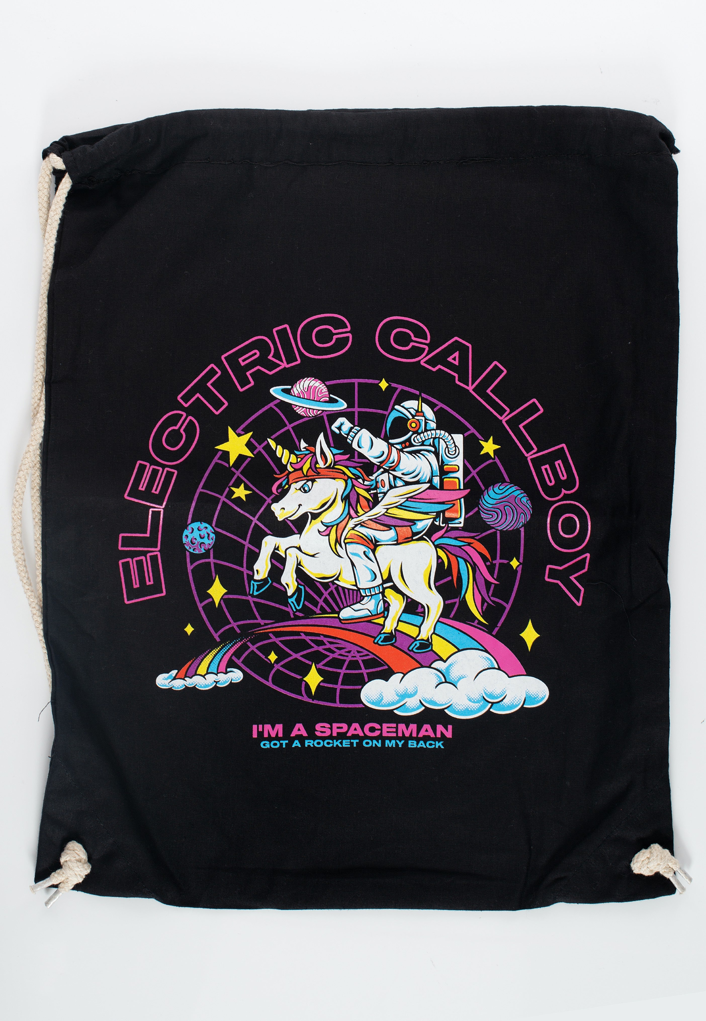 Electric Callboy - Spaceman Unicorn - Drawstring Backpack | Neutral-Image