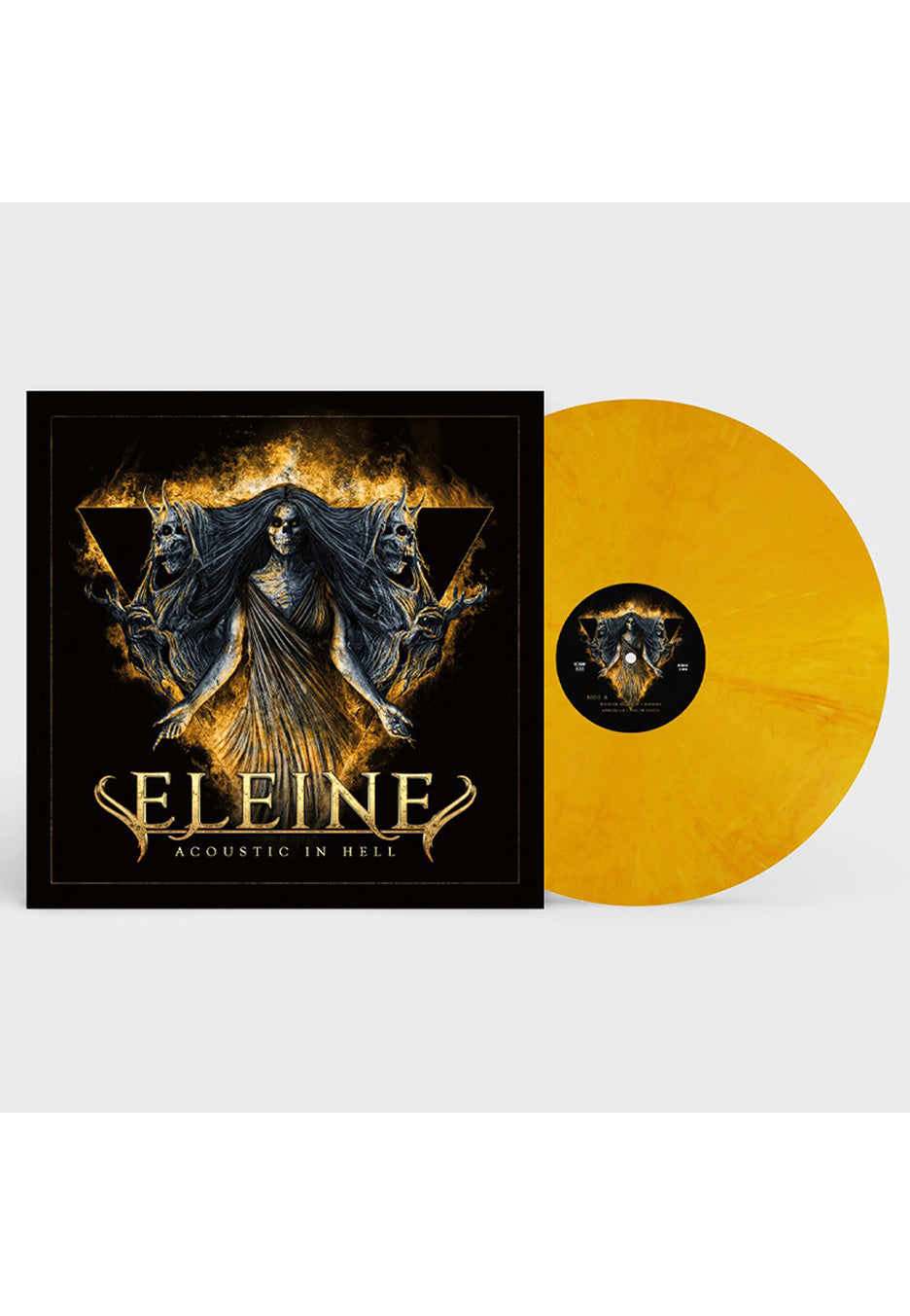 Eleine - Acoustic In Hell Yellow/White/Orange/Red - Marbled Vinyl | Neutral-Image