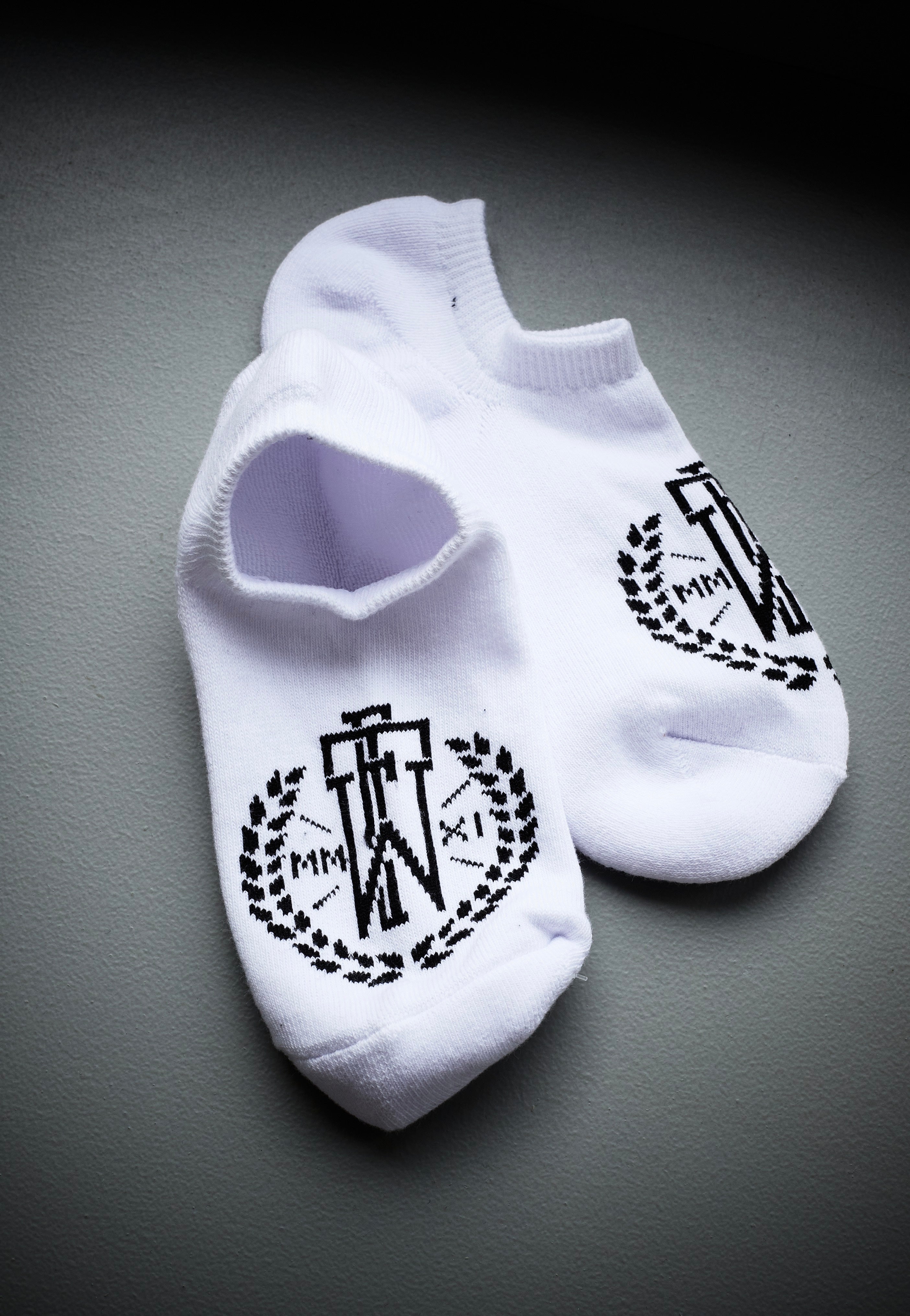 Fuchsteufelswild - Logo White Sneaker - Socks | Neutral-Image