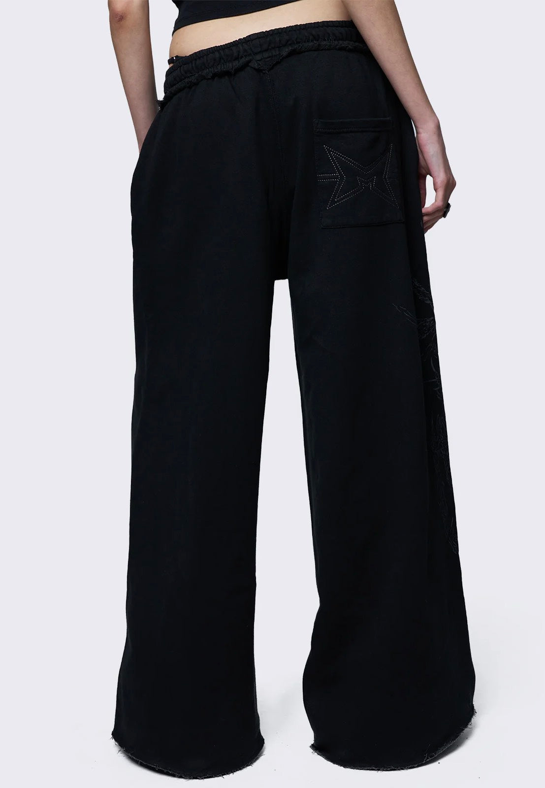 Minga London - Enigmatic Black - Sweat Pants | Women-Image